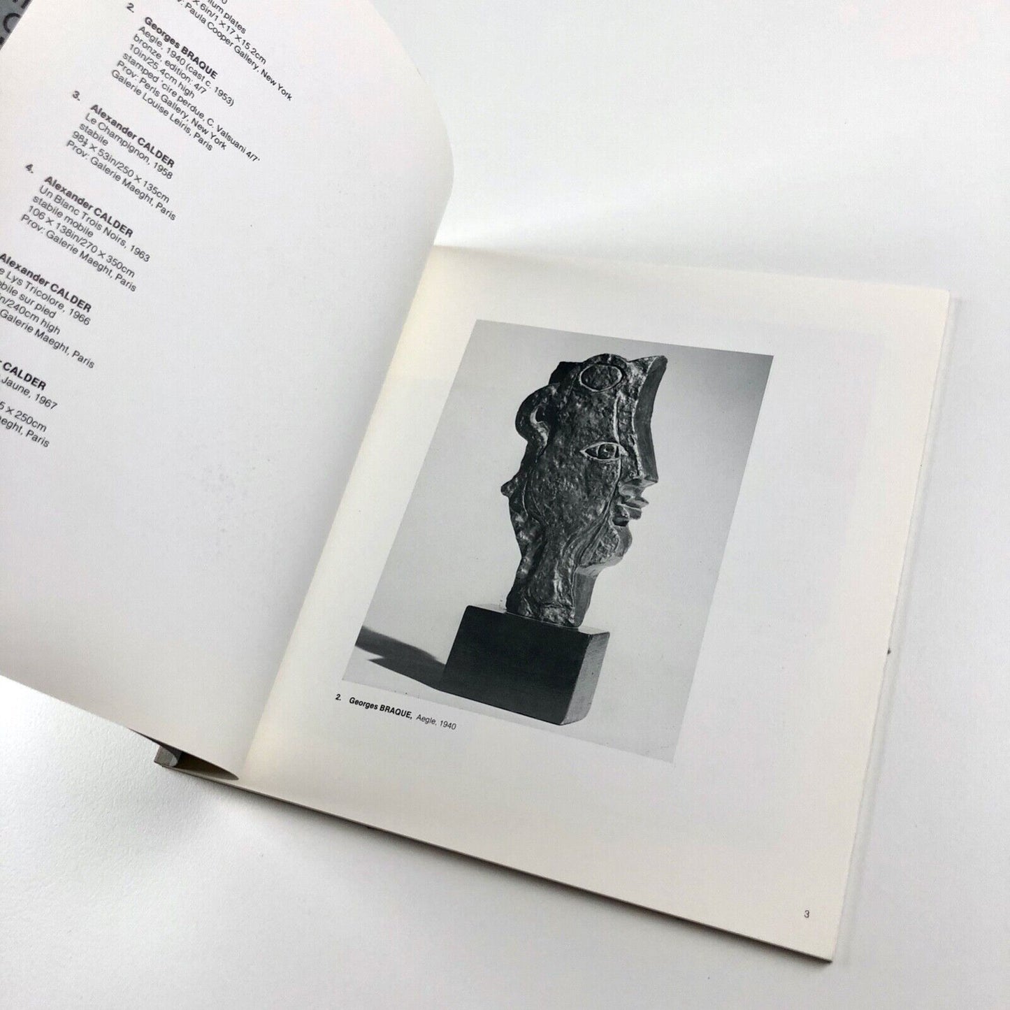 Sculpture – Waddington Galleries exhibition catalogue, 1982 | Calder, Miro, Flanagan, Frink et al