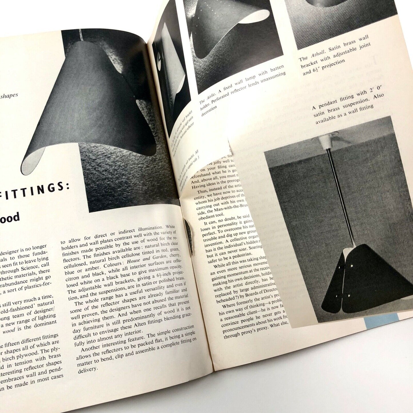 Art & Industry. Pioneer Journal of Industrial Design, July 1955, Volume 58. January to June 1955 | Eds. Frank A. Mercer and Rathbone Holme, The Studio, 1954