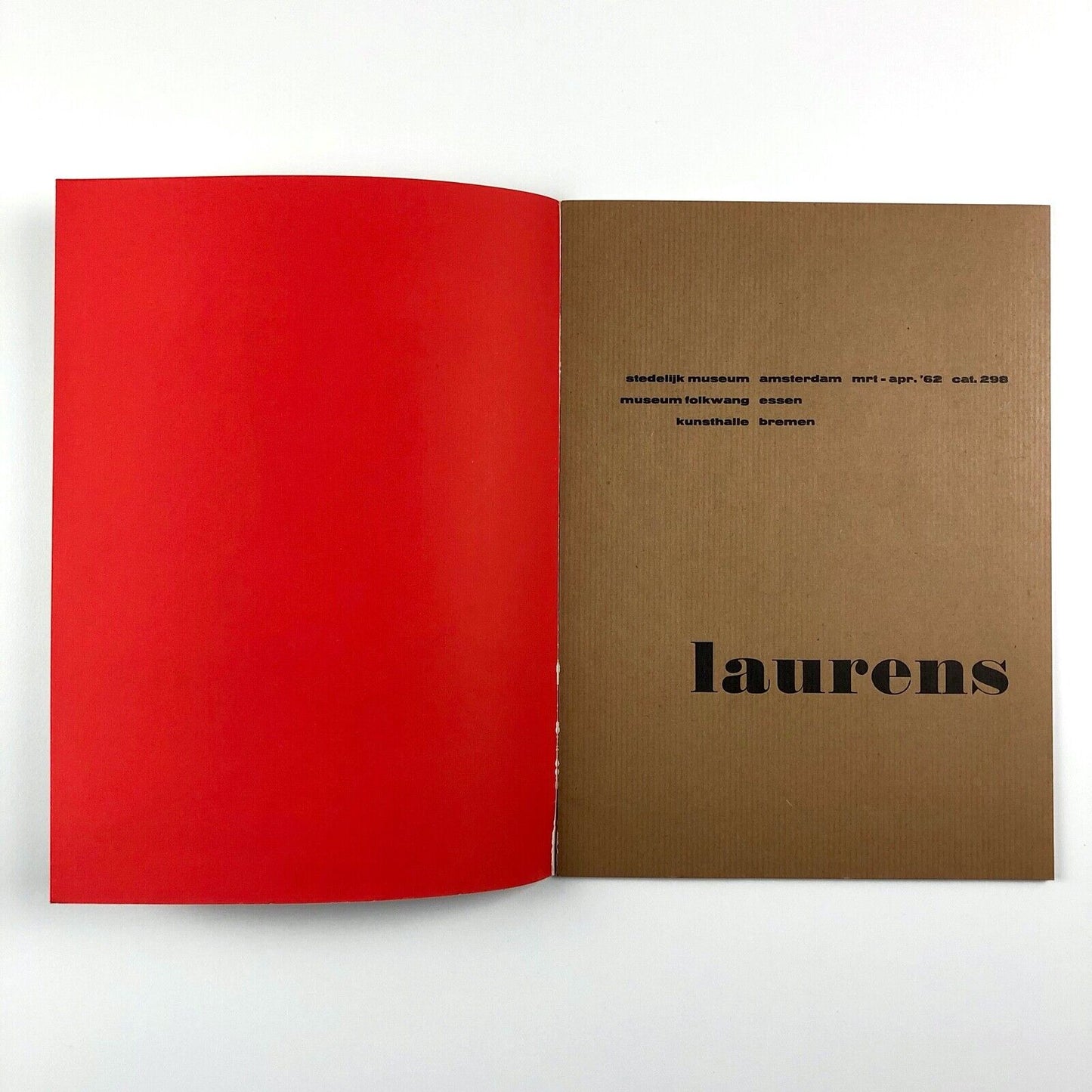 Henri Laurens | Stedelijk Museum exhibition catalogue | Cat. no. 298, 1962
