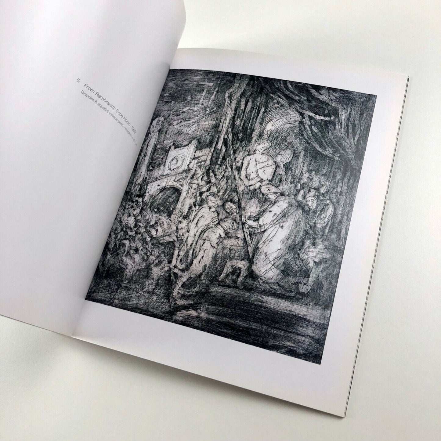 Leon Kossoff. Unique Prints From paintings at National Gallery | Art Space Gallery catalogue and private view invite, 2008