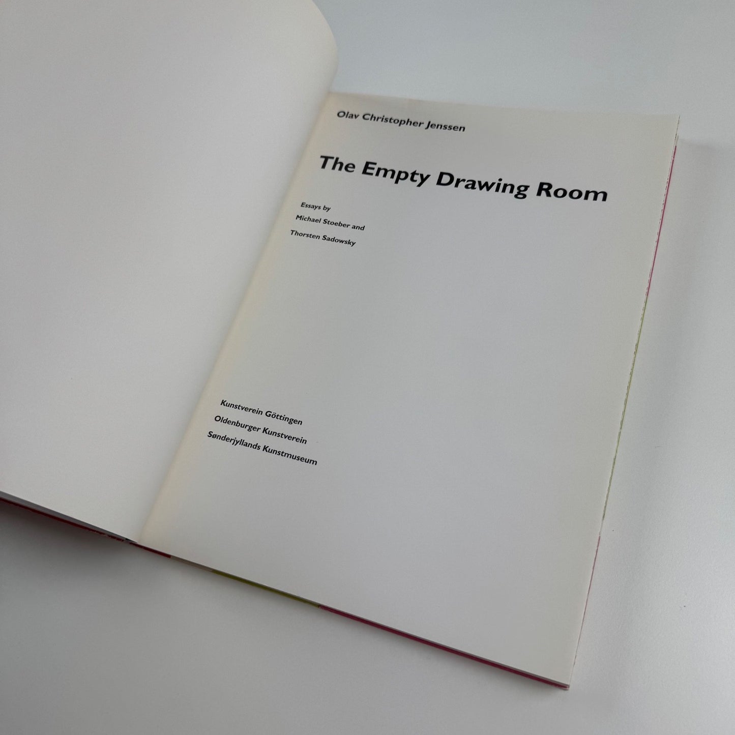 Olav Christopher Jenssen. The Empty Drawing Room | Kunstverein Göttingen