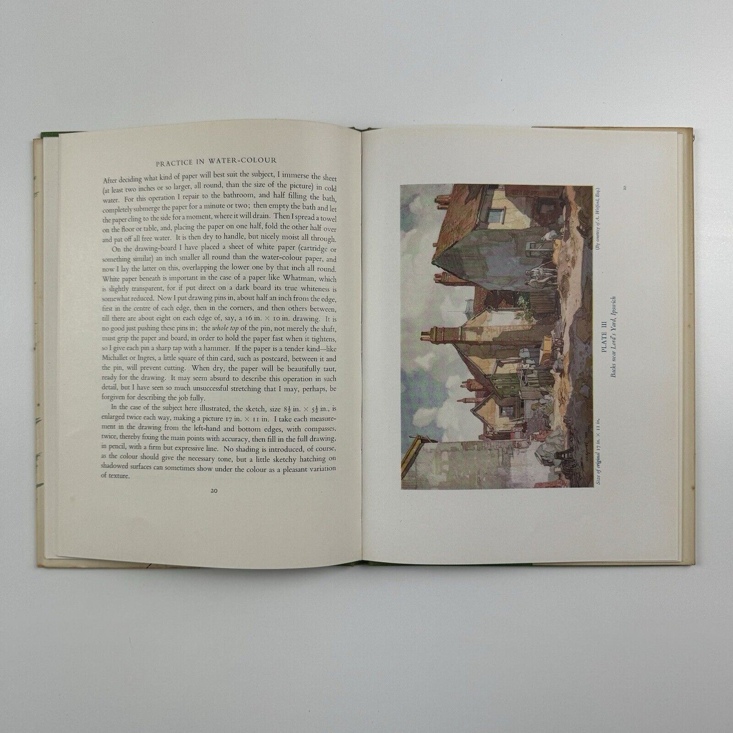 Practice in Water-Colour by Leonard R. Squirrell | Pitman, 1950