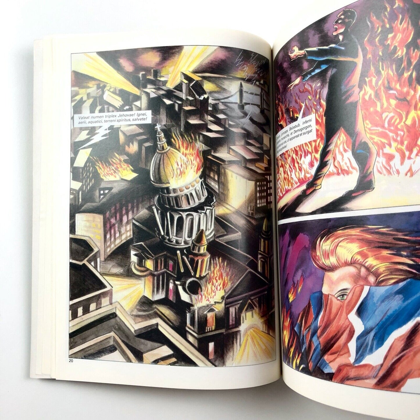 Dr Faustus illustrated by Oscar Zarate | Marlowe | Abacus / Sphere, 1986