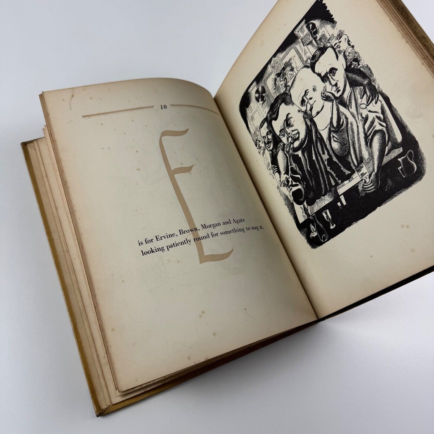 ABC of the Theatre by Humbert Wolfe. Illustrations by Edward Burra | The Cresset Press, 1932