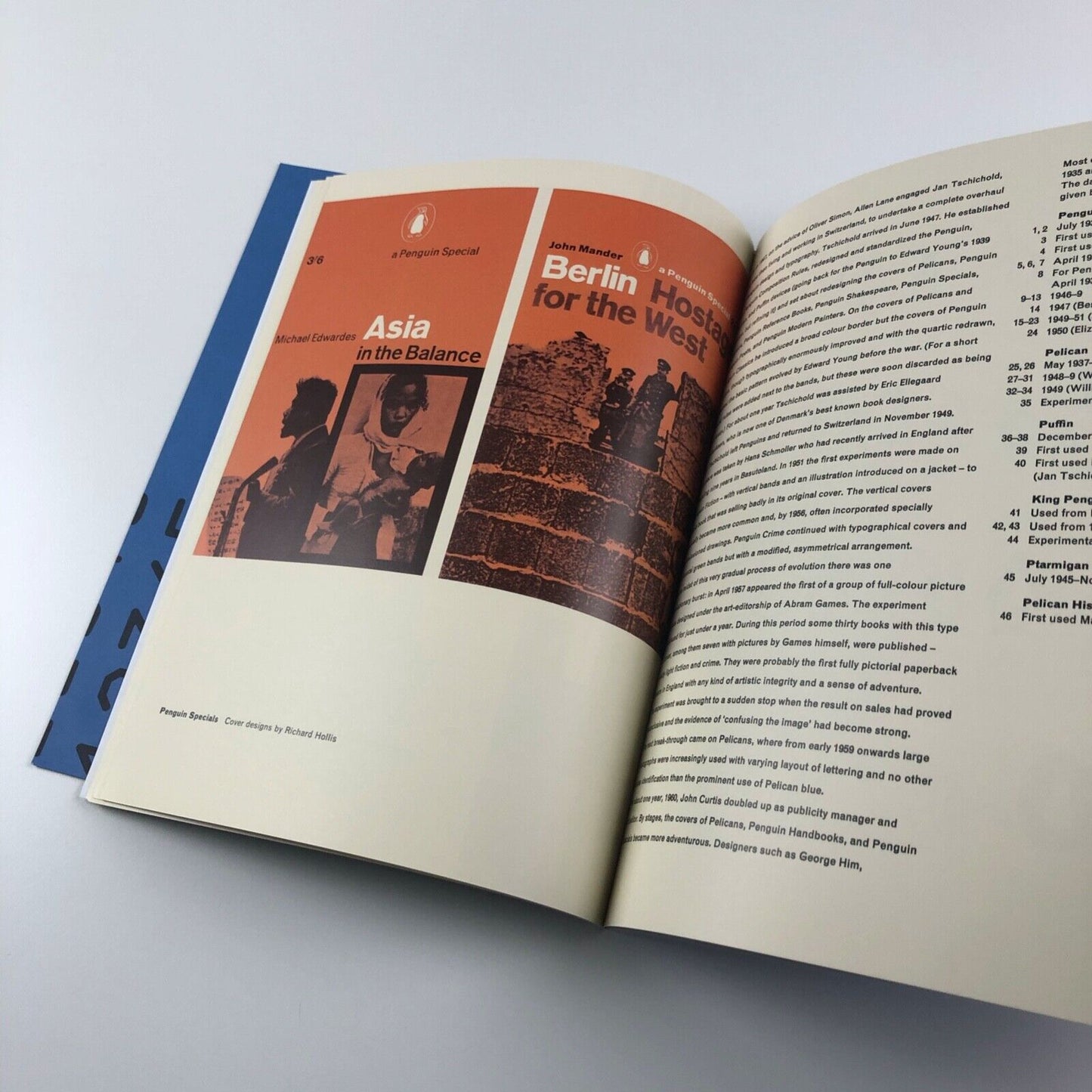Penguins on the March. Penguin Collectors Society. Facsimile reprint from Typographica 5 Herbert Spencer's 1962 survey of Penguin design, 2013