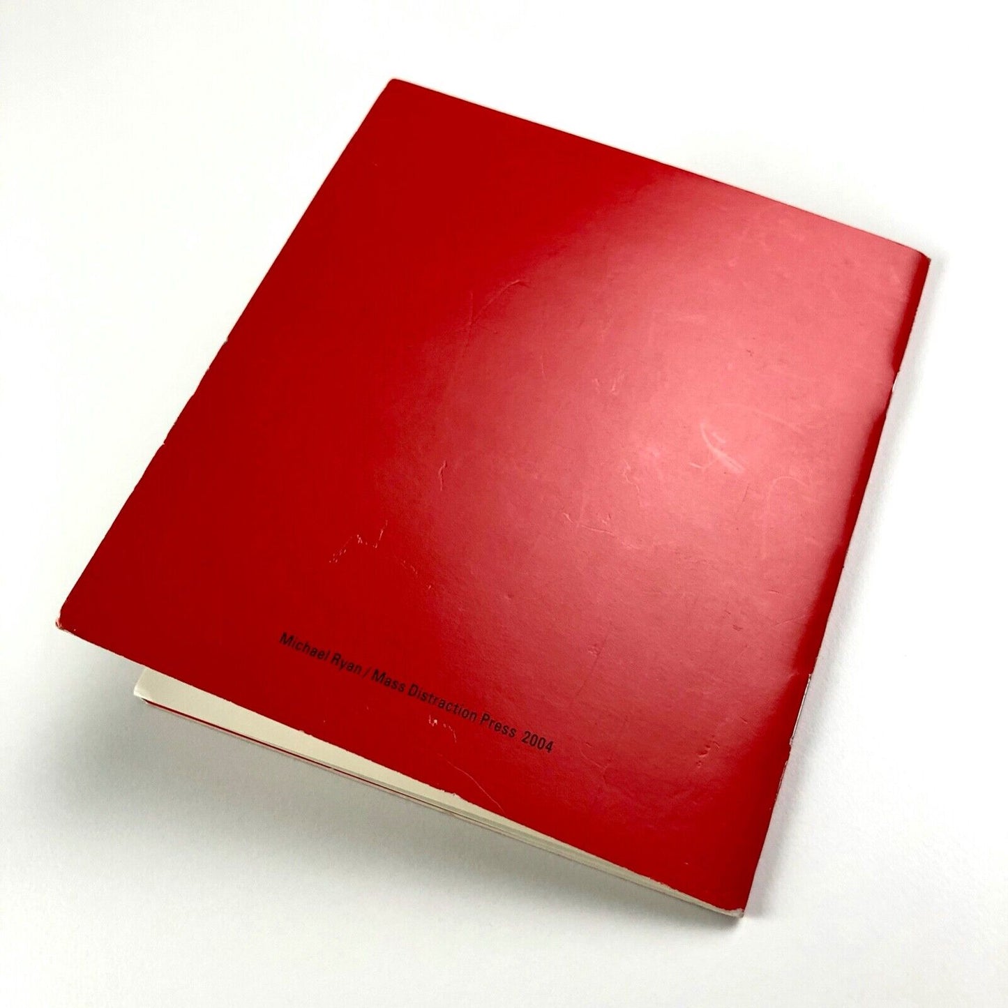 Into The Red Zone | Words of Mass Distraction (1) | Michael Ryan | Surrey Institute of Art and Design, 2004