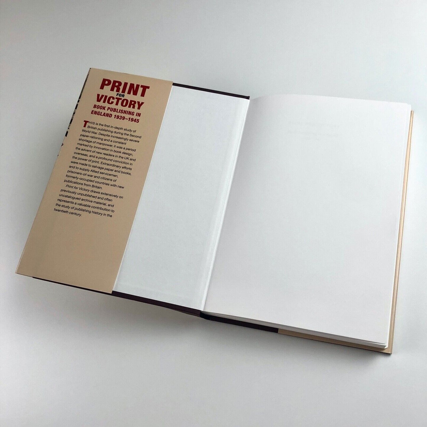 Print for Victory – Book Publishing in England 1939-1945 by Valerie Holman | British Library, 2008