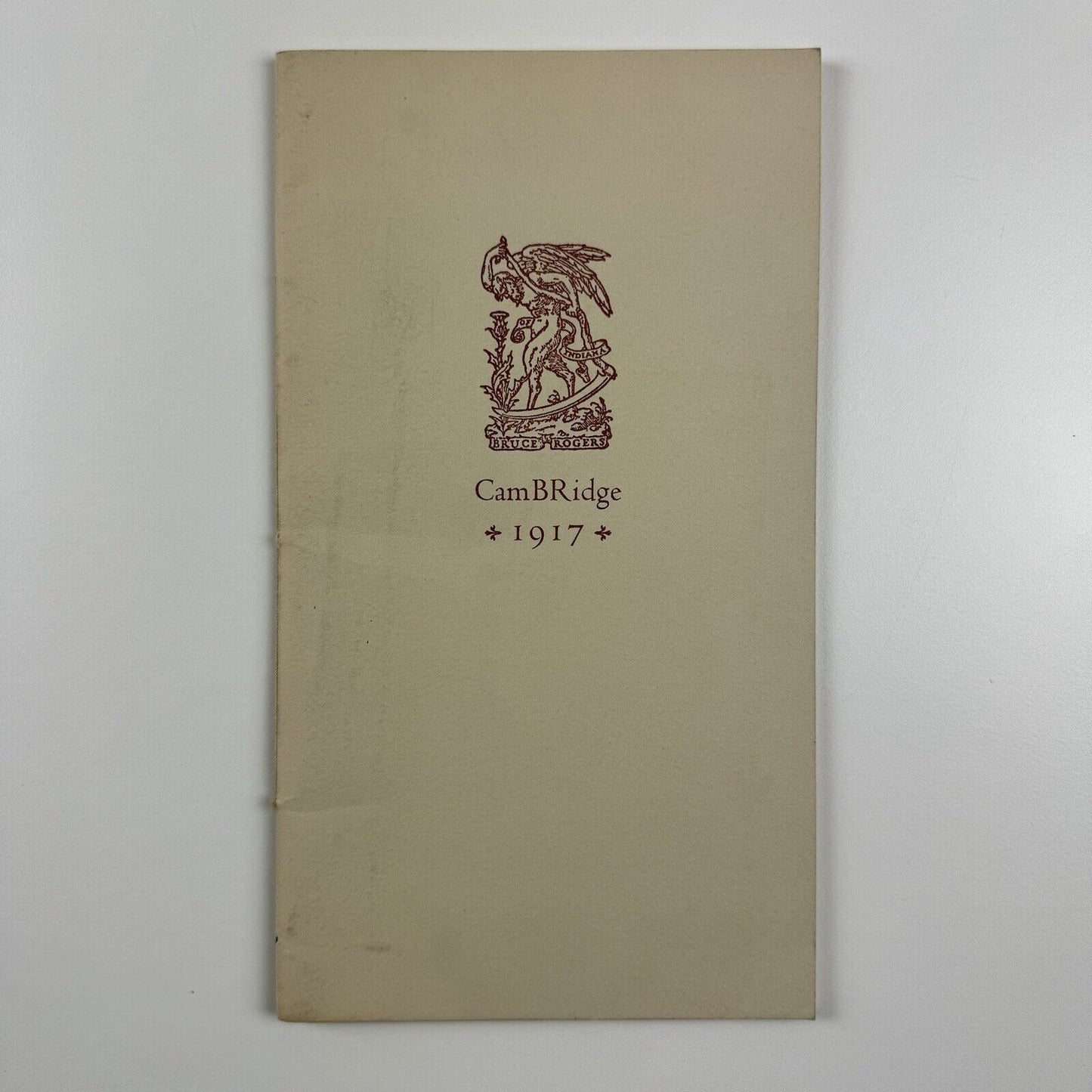 Report on the Typography of Cambridge University Press | Bruce Rogers | Wynkyn de Worde Society, 1968