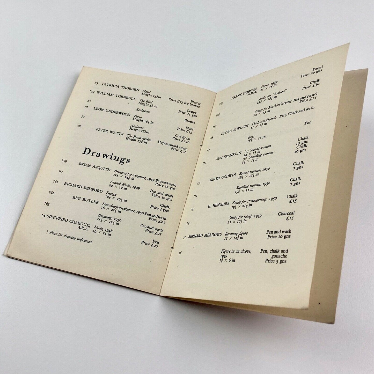 Sculpture in the Home | Second exhibition, 1950-51 | Arts Council catalogue