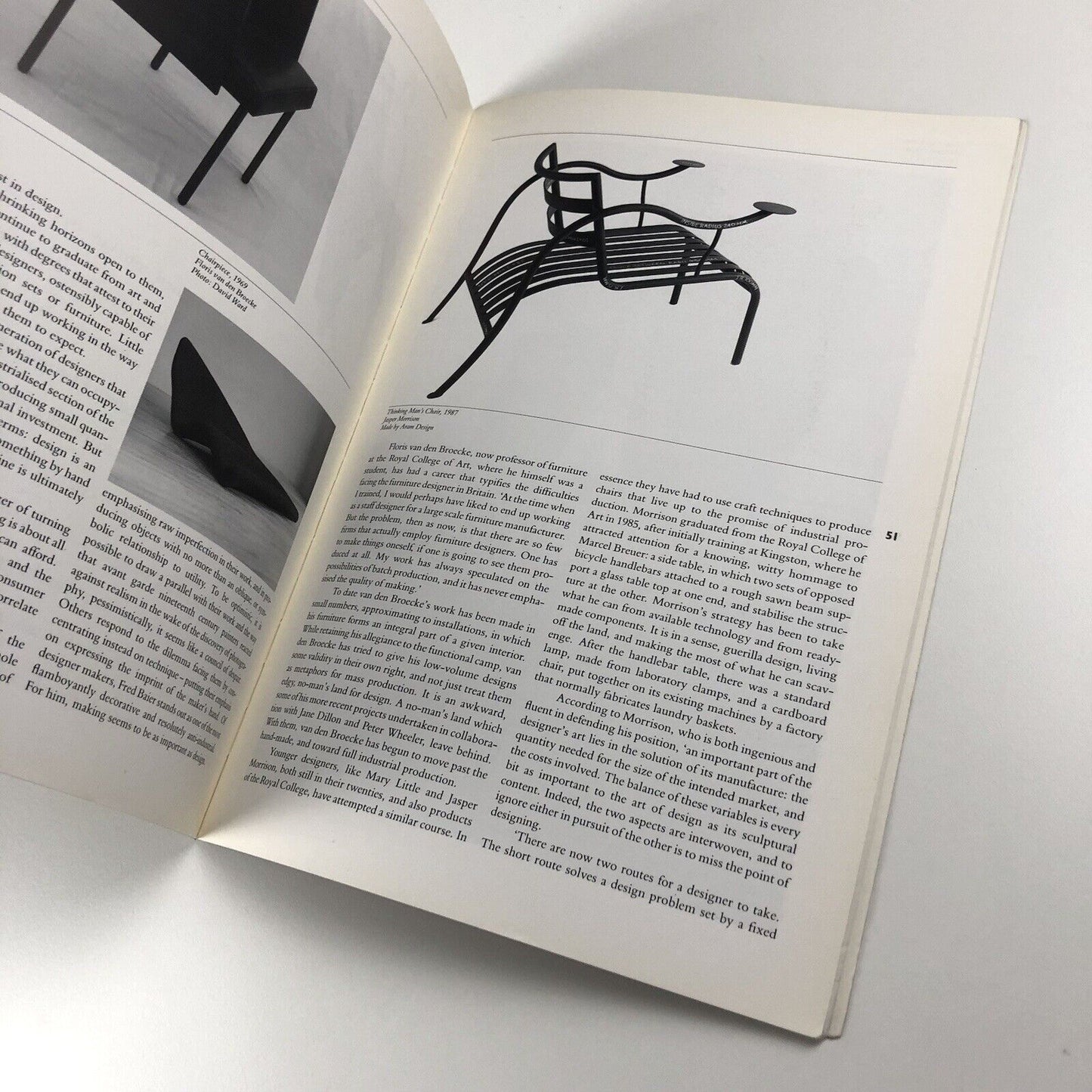 The Modern Chair Twentieth Century British Chair Design | ICA touring exhibition 1988/9
