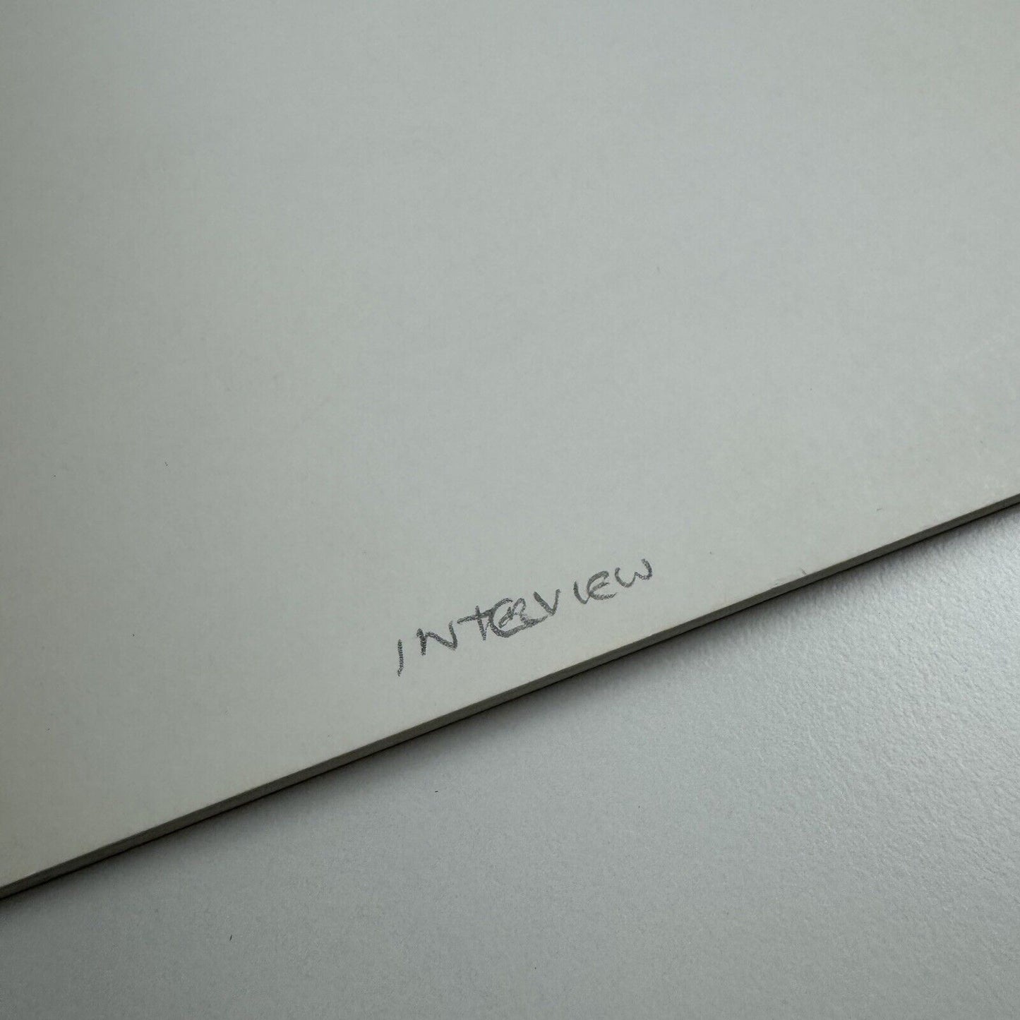 Hommage à Queneau – Colin Crumplin, 1977 | Marked up proof copy