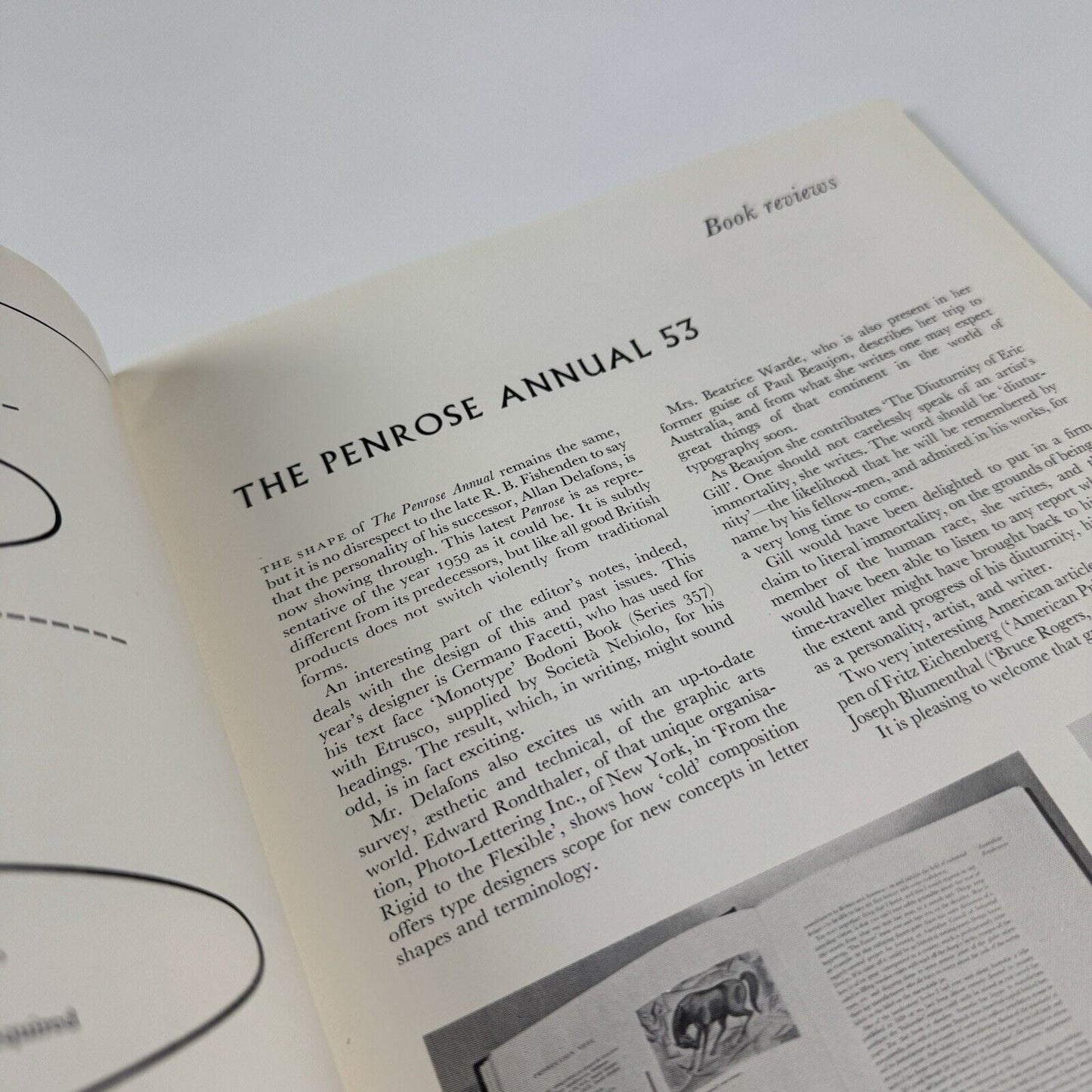Book Design and Production Vol 2 No 2 1959 | Printing News Ltd edited by James Moran includes article on Will Carter