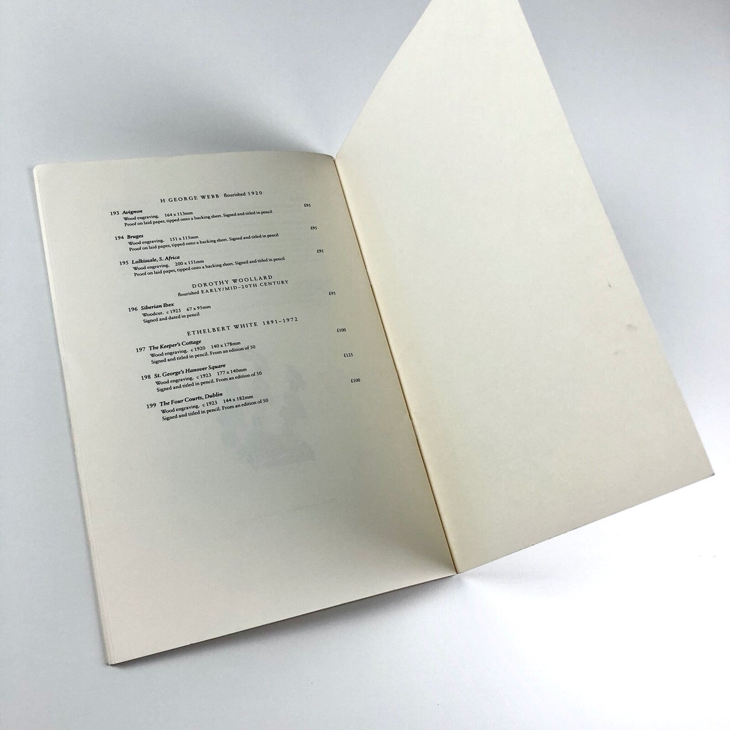 19th & 20th century British woodcuts & wood engravings | N.W. Lott & H.J. Gerrish