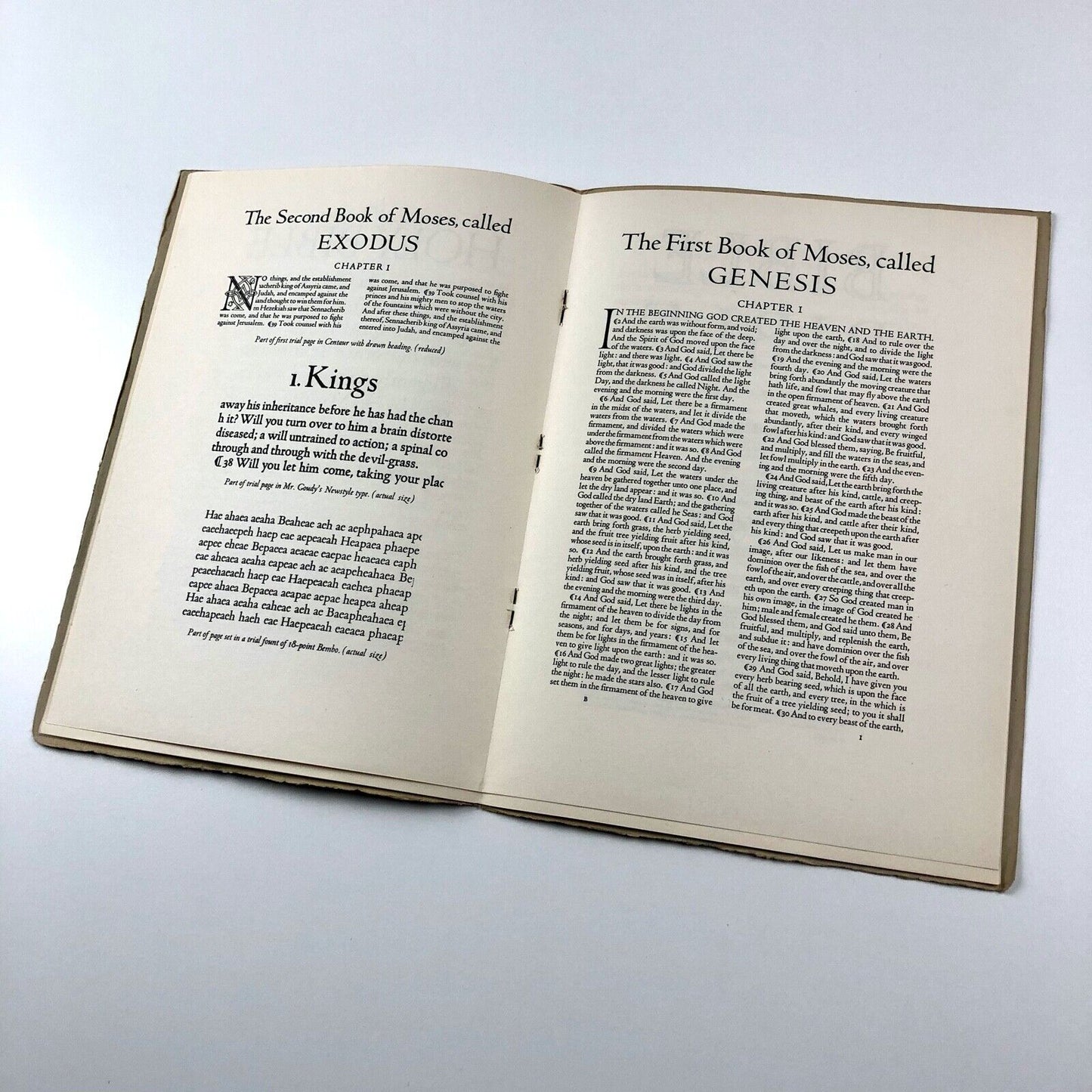 An Account of the Making of the Oxford Lectern Bible | Bruce Rogers, 1936?