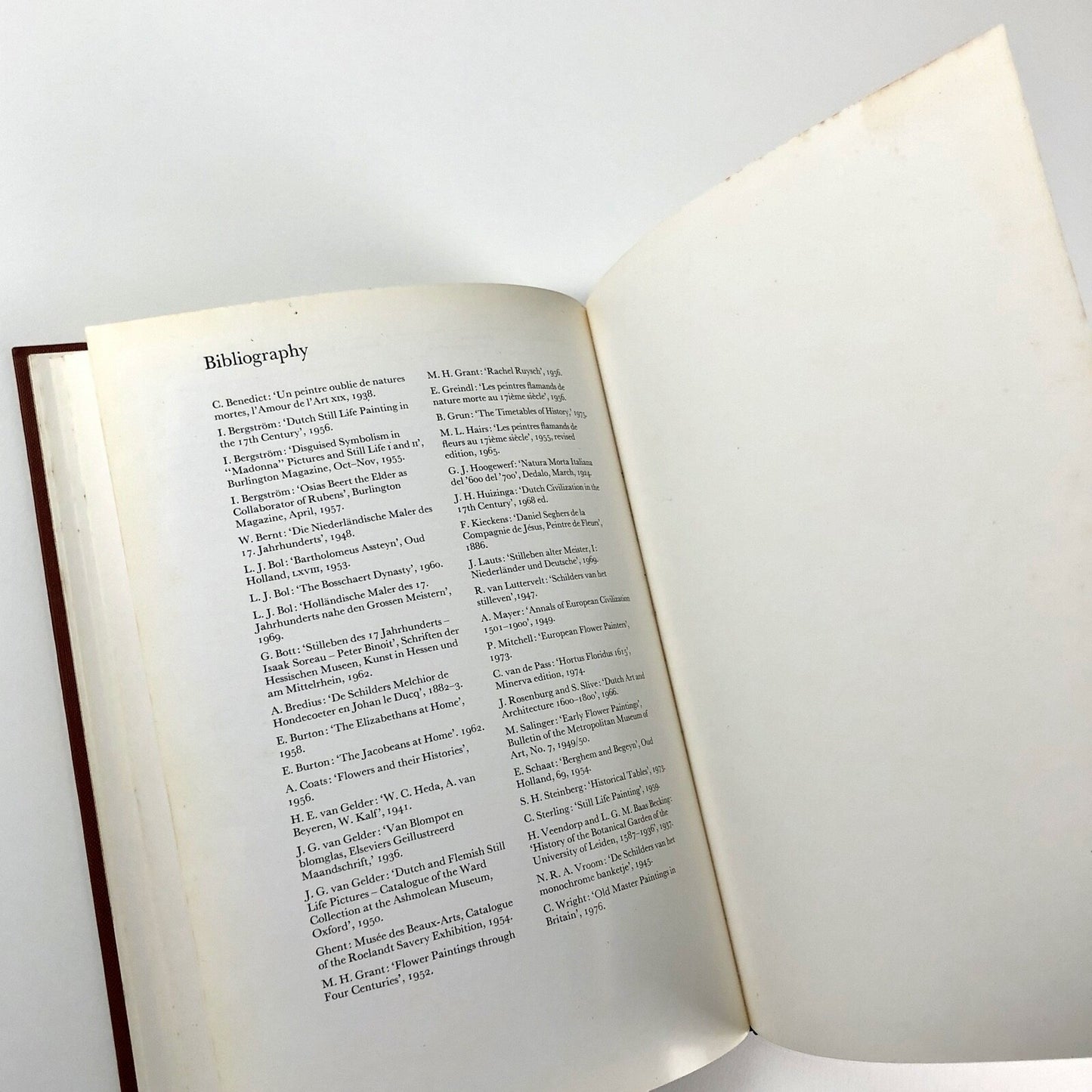 The Inspiration of Nature: Paintings of Still Life, Flowers, Birds and Insects by Dutch and Flemish Artists of the 17th Century | John Mitchell & Sons, 1976