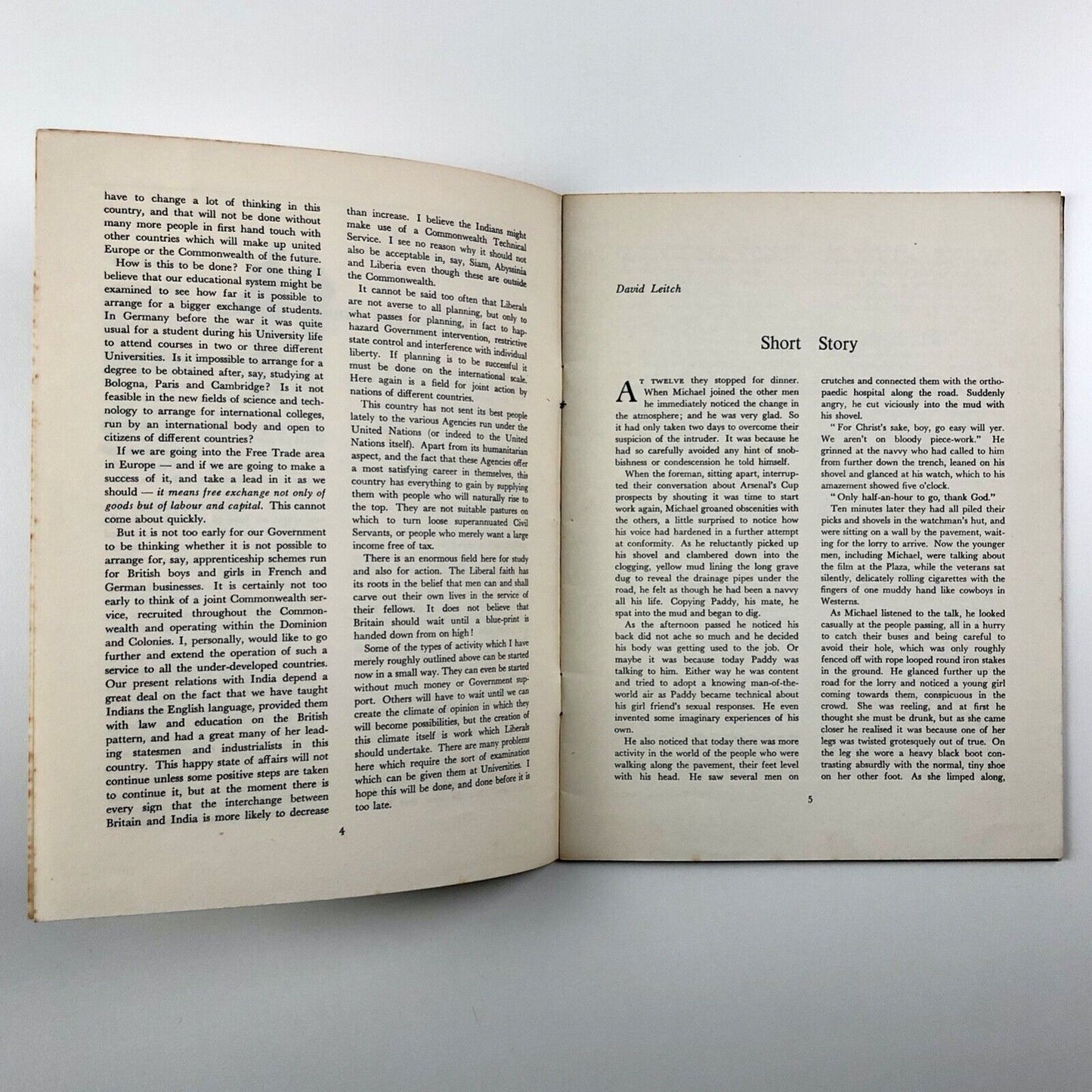 Cambridge Opinion magazine | No. 3, May 1957 | Editors John Landell-Mills and David Leitch