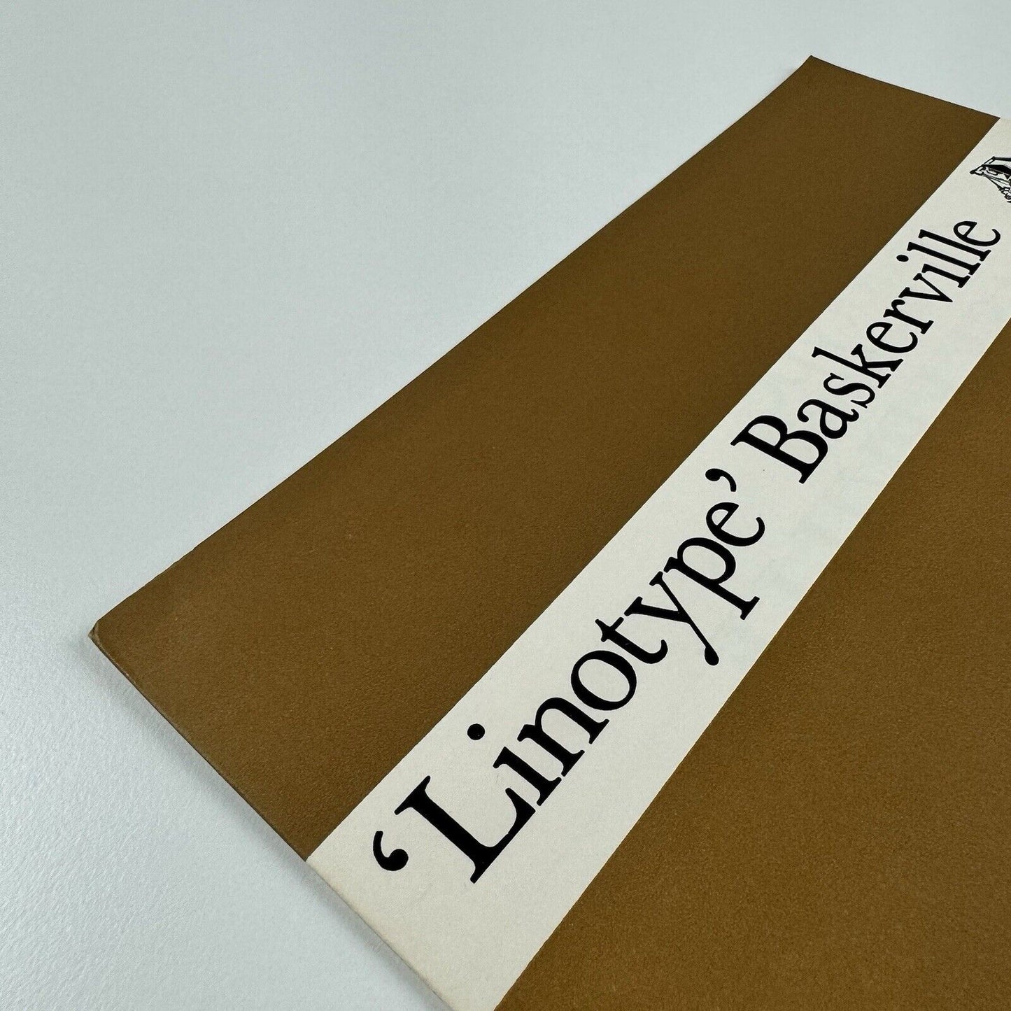Linotype Baskerville | Type specimen leaflet | Undated, possibly 1960s?