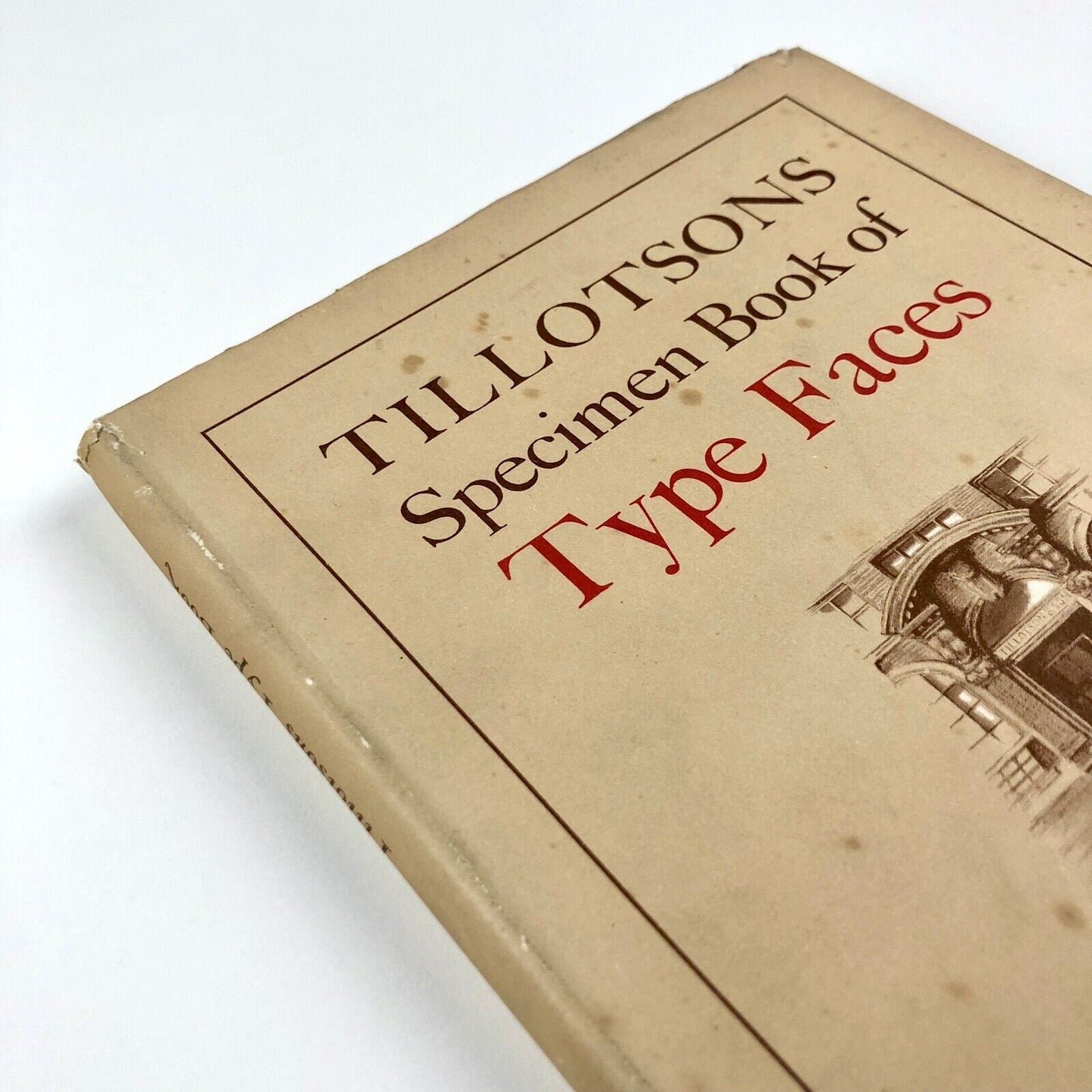 Tillotsons Specimen Book of Type Faces 1949 | Bookplate Peter C.G. Isaac