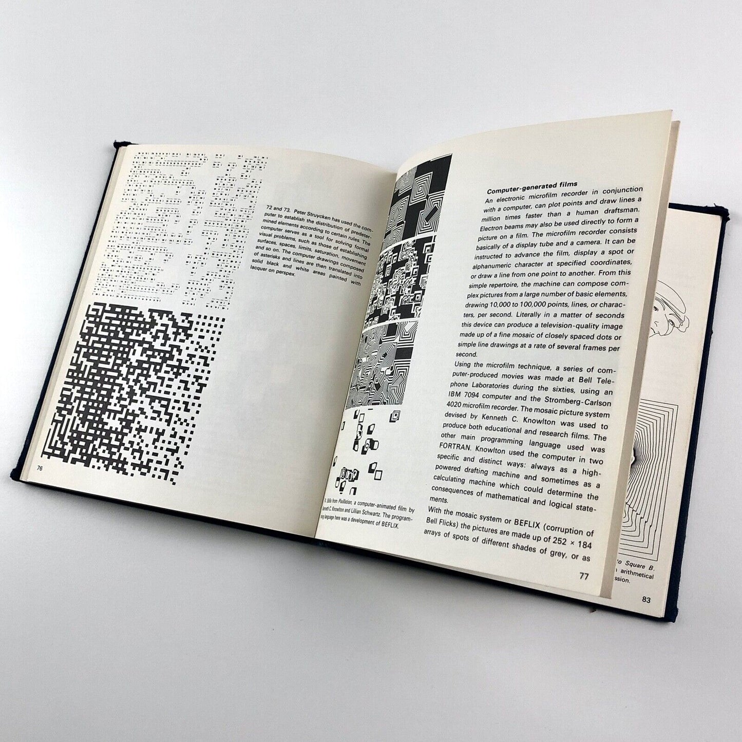The Computer in Art by Jasia Reichardt | Studio Vista 1971 paperback, rebound