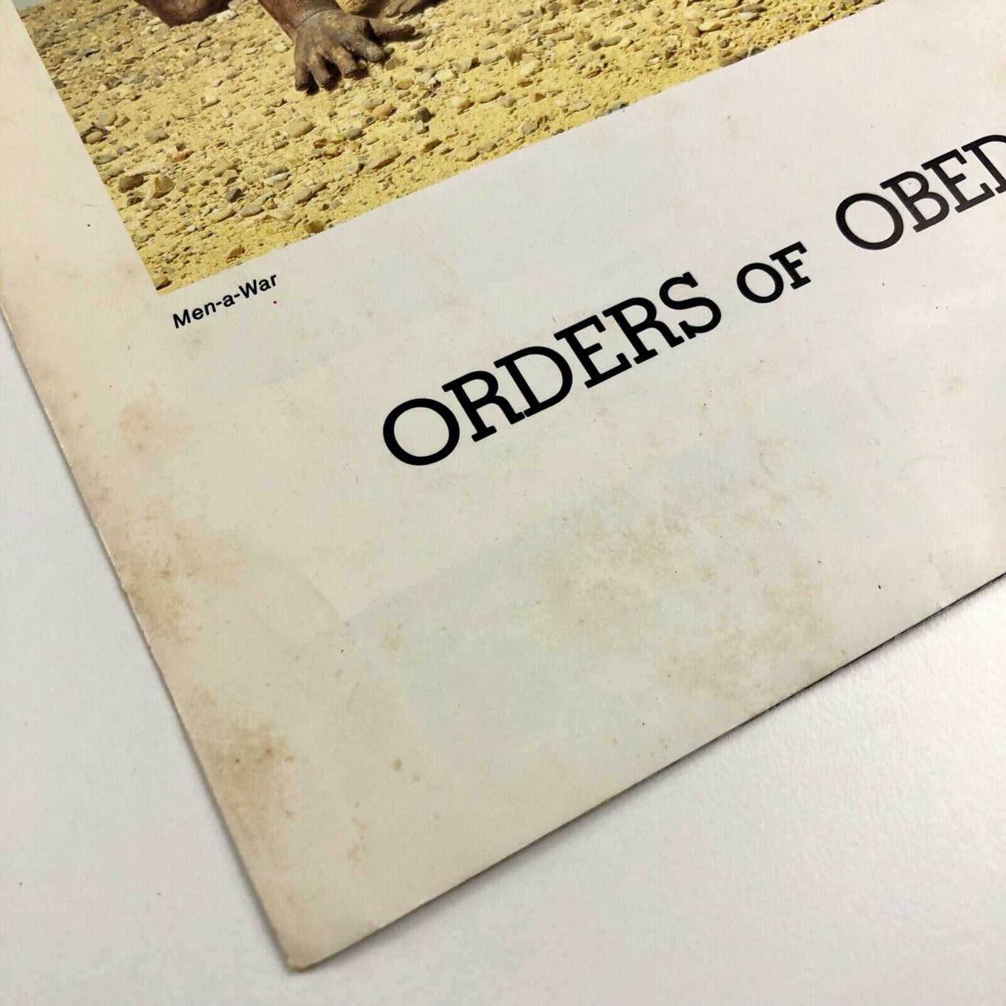 Rational Theatre and Malcolm Poynter present: Orders of Obedience | Booklet, 1980s