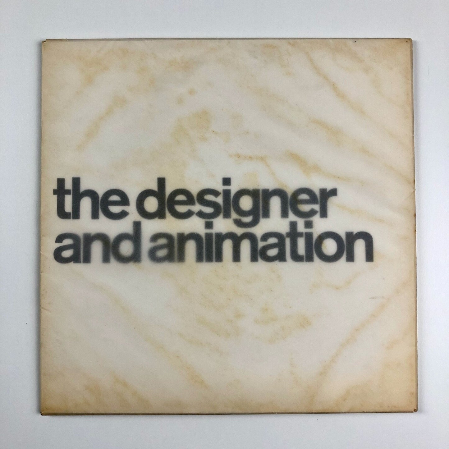The Designer and Animation, 'Bird In Flight' | IAW Clements | Wiggins Teape leaflet