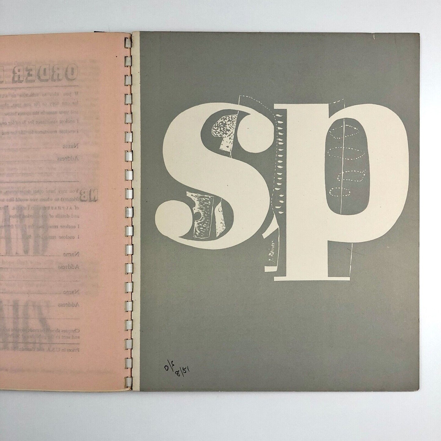 Alphabet and Image – issue number 3 | Design and print journal, December 1946