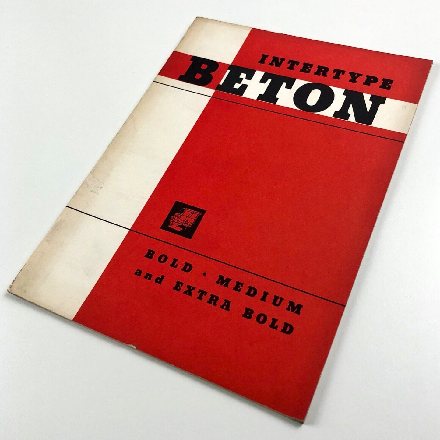 Beton Bold, Medium and Extra Bold | Intertype Corporation specimen booklet