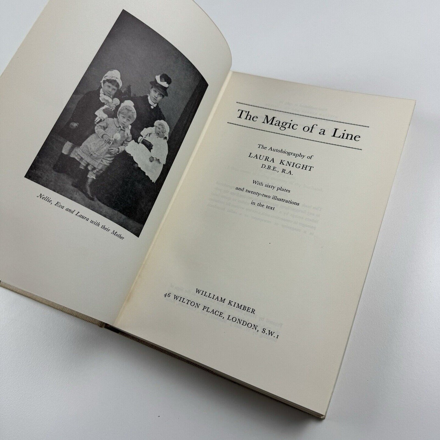 The Magic of a Line. The autobiography of Laura Knight | William Kimber, 1965