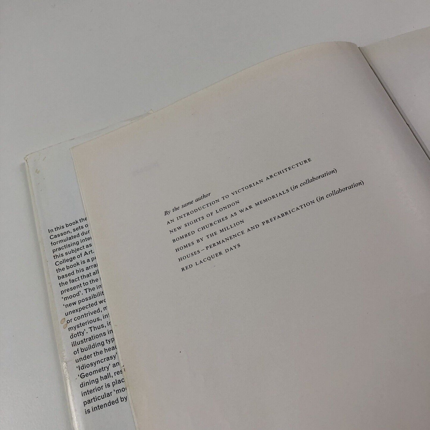 Inscape. The design of interiors edited by Hugh Casson | Architectural Press, 1968