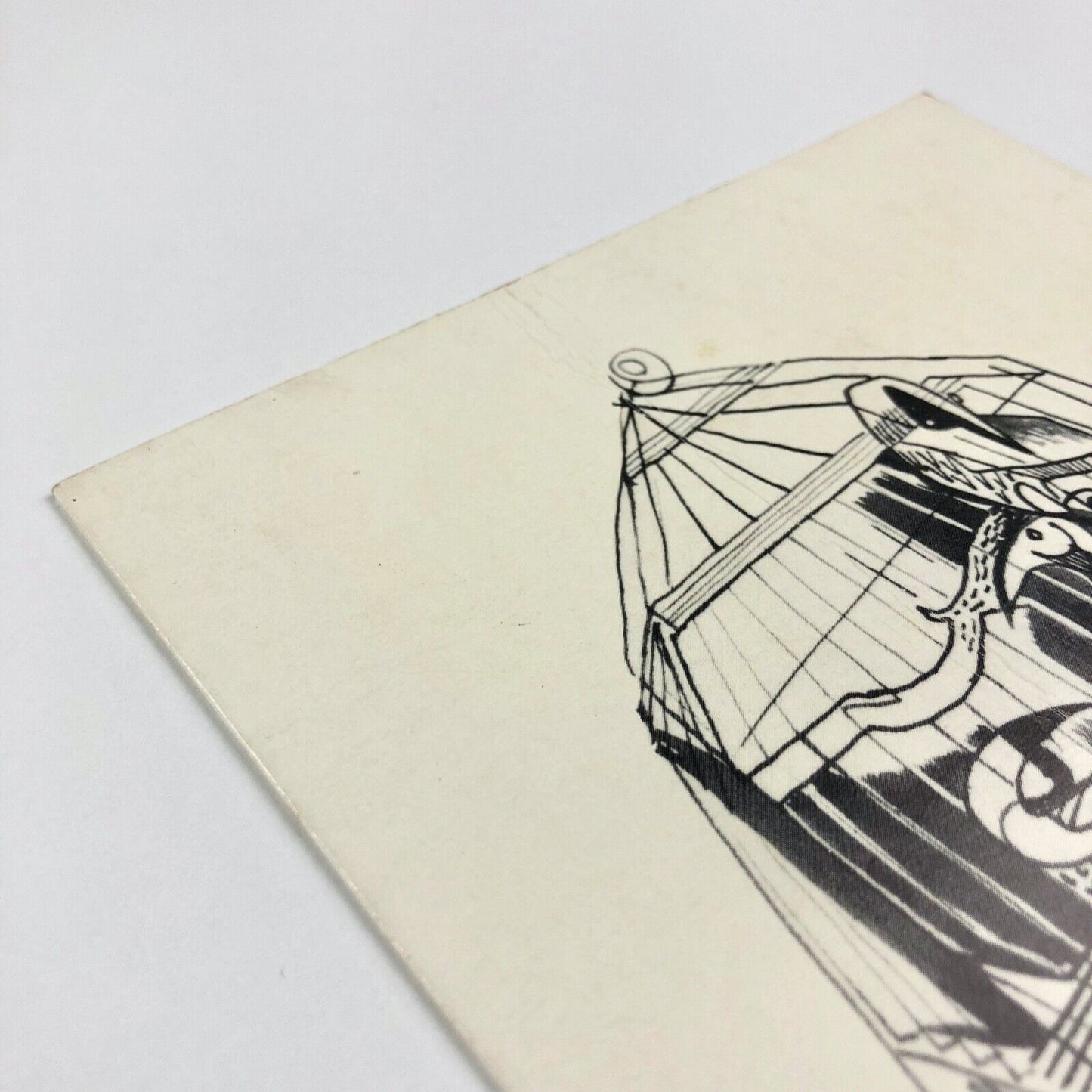 Folding card for Bryan Wynter. Drawings & Gouaches 1940-1950 | New Art Centre, 1983