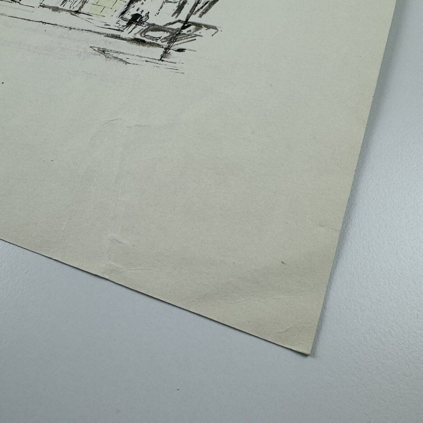Promotional leaflet for Sketch Book by Hugh Casson | The Lion and Unicorn Press, 1975
