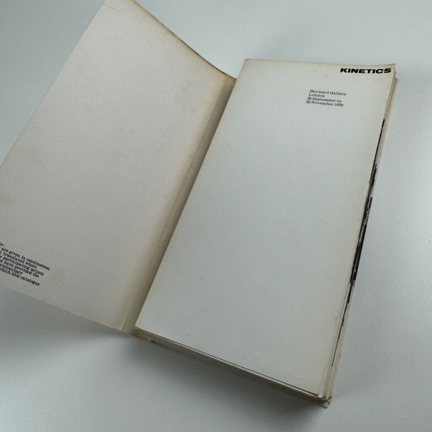 Kinetics | Hayward Gallery, London, 1970 - designed by Crosby, Fletcher and Forbes