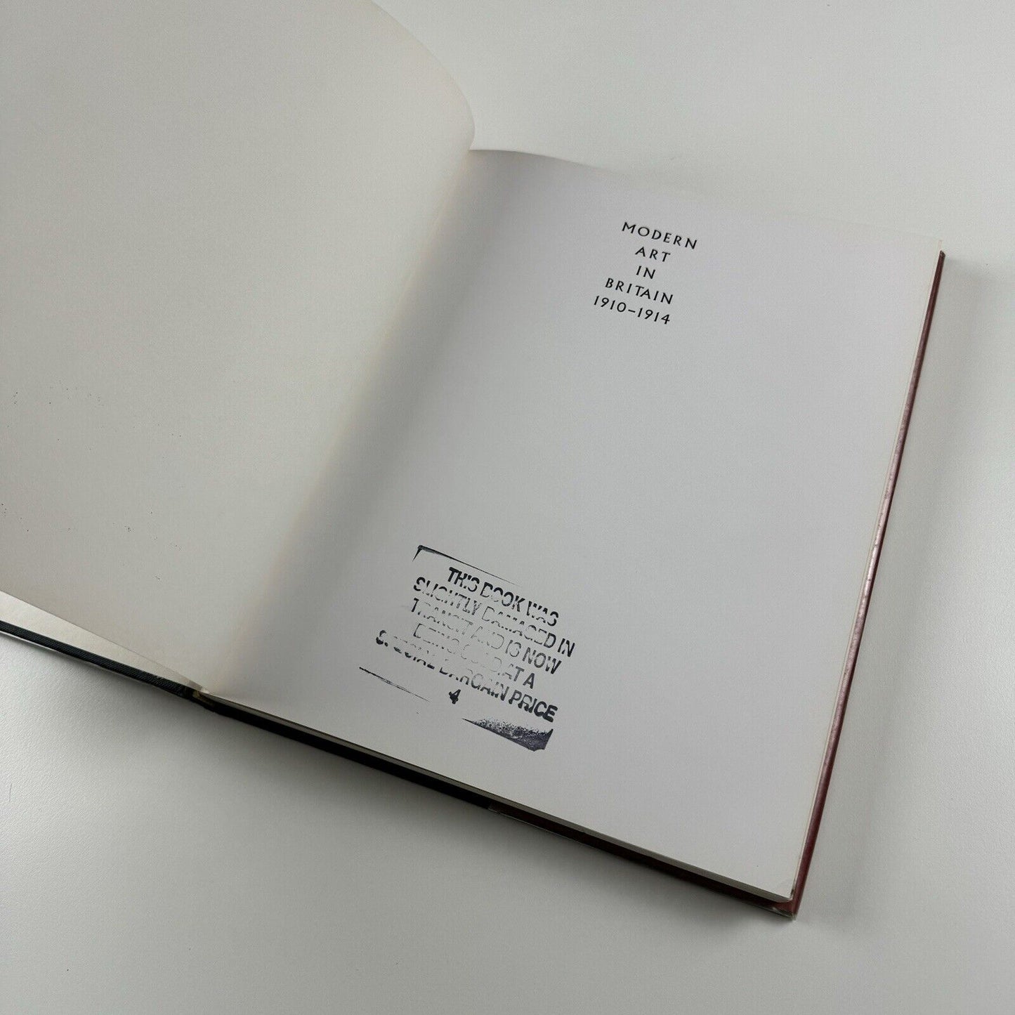 Modern Art in Britain 1910–1914 | Anna Gruetzner Robins | Merrell Holberton catalogue, 1997