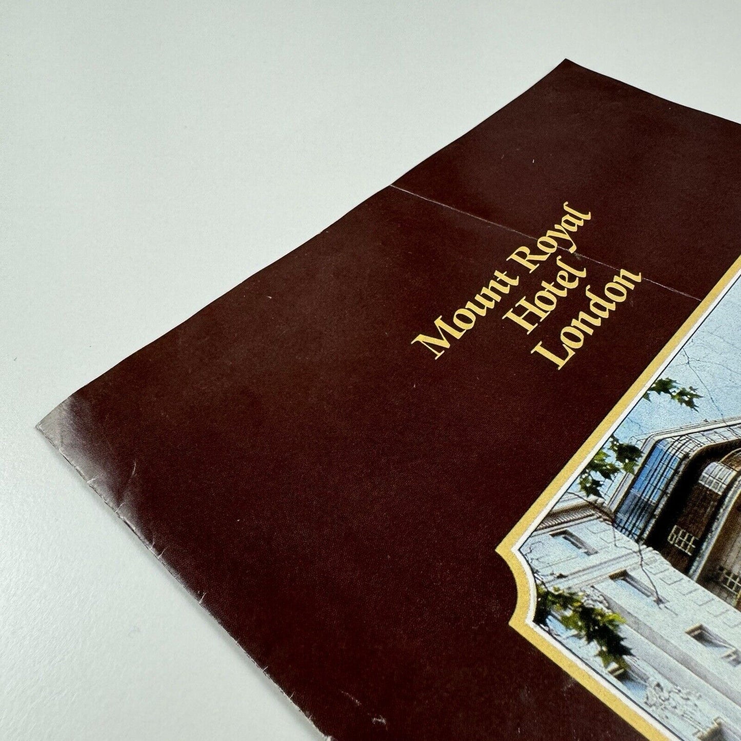 Promotional leaflet for Mount Royal Hotel, Marble Arch. Architect Francis Lorne of Burnet, Tait & Lorne | undated presumed to be 1960s/70s