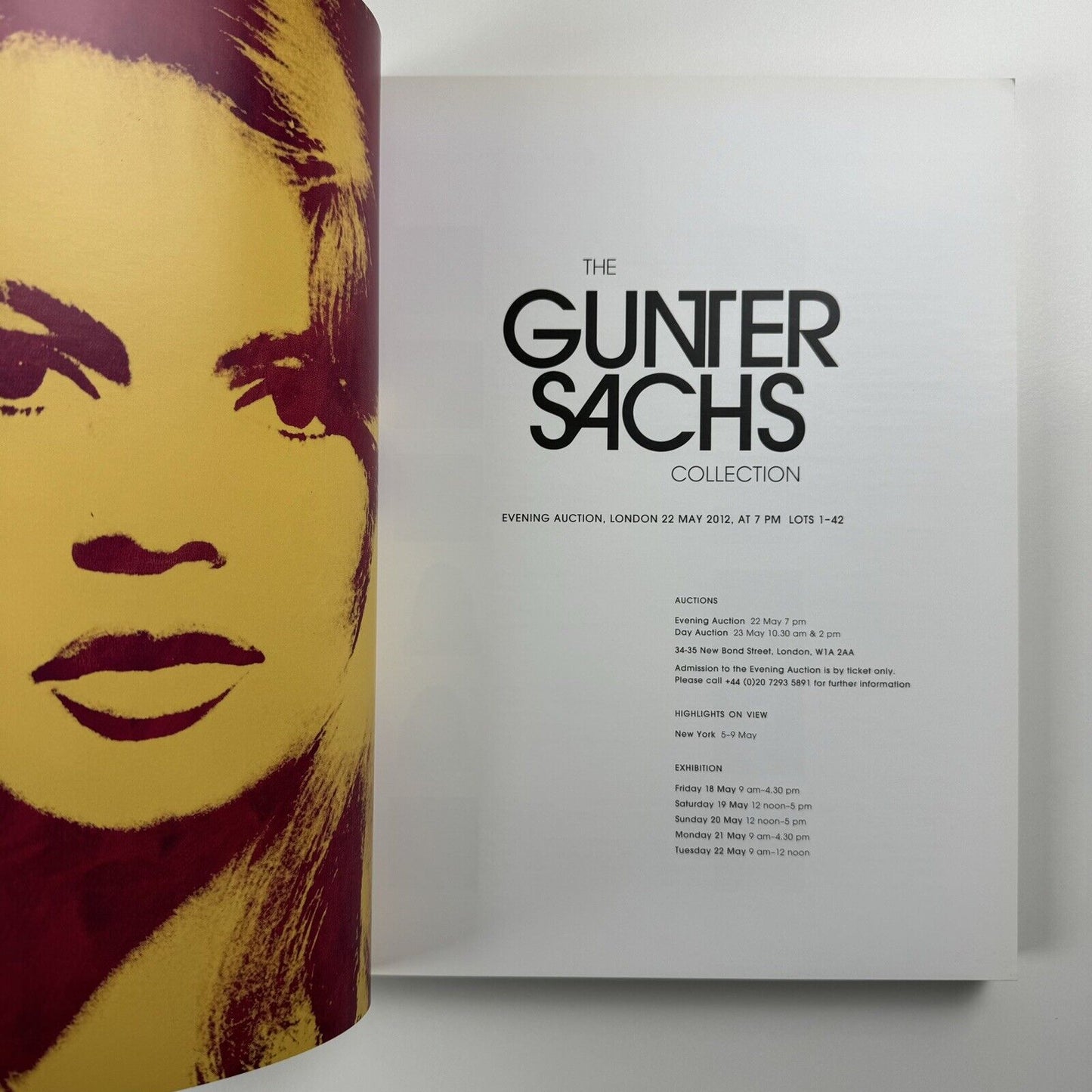 The Gunter Sachs Collection | Sotheby's, London 22 May 2012