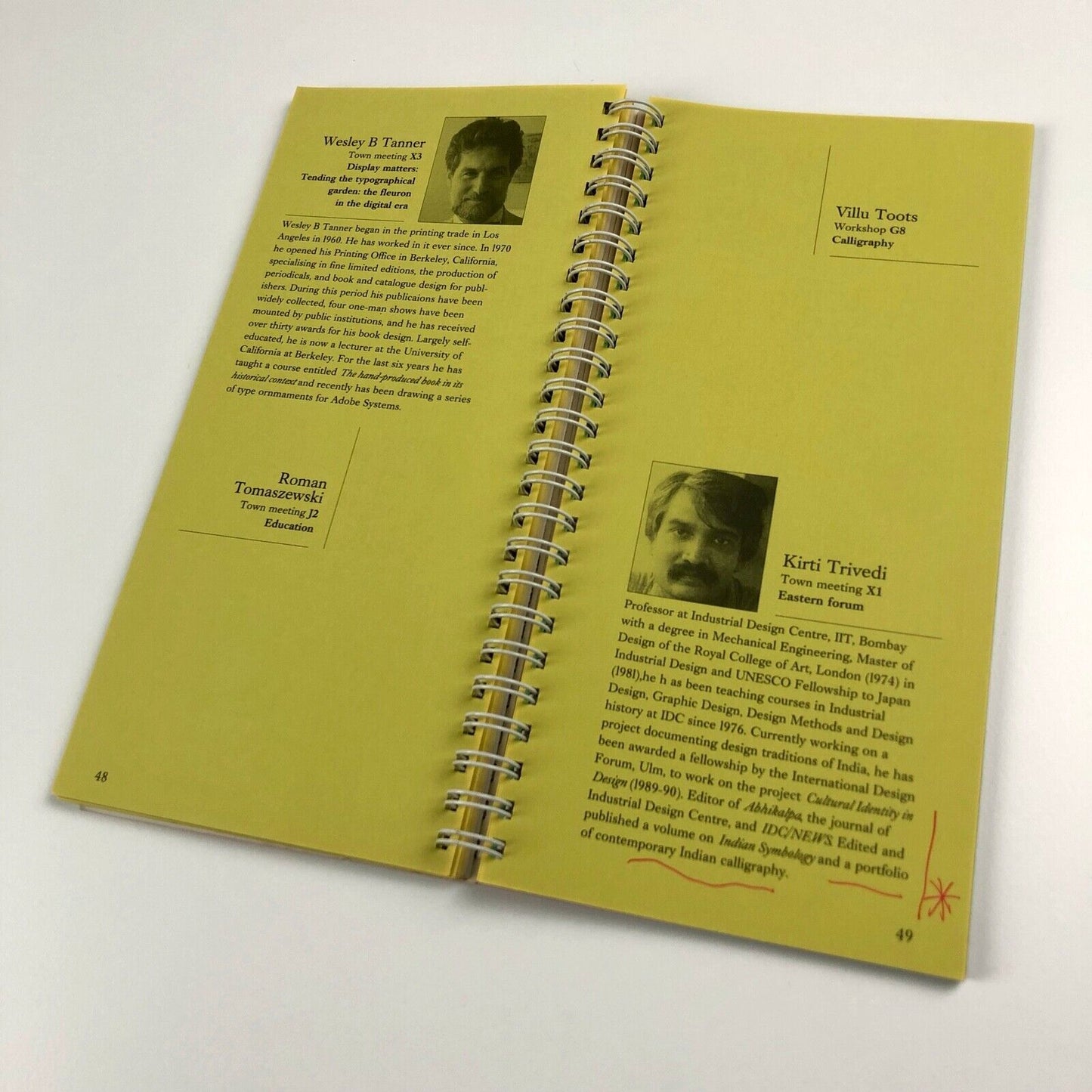 Type 90. ATypI (Association Typographique Internationale) | 1990 conference guide
