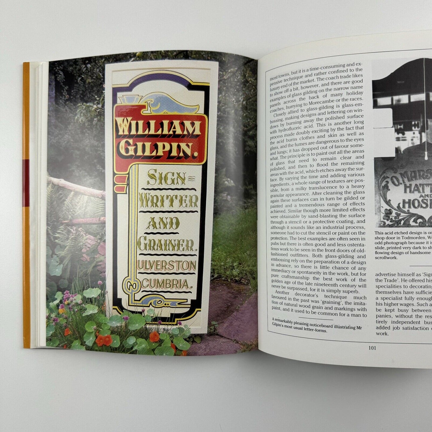 Signwritten Art by A.J. Lewery | David and Charles, 1989