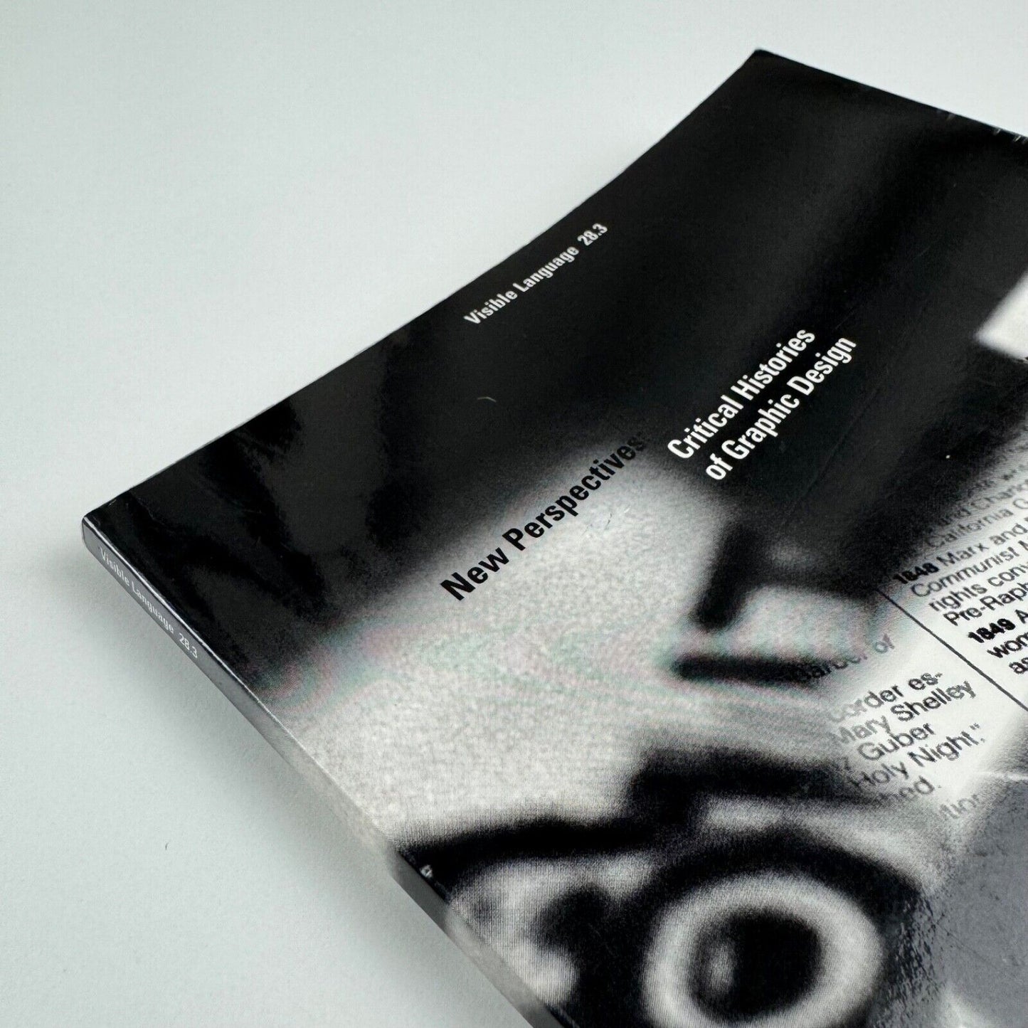 Visible Language journal Vol 28 Number 3 July 1994 Special Project Critical Histories of Graphic Design Part 1 Critiques. Guest editor Andrew Blauvelt