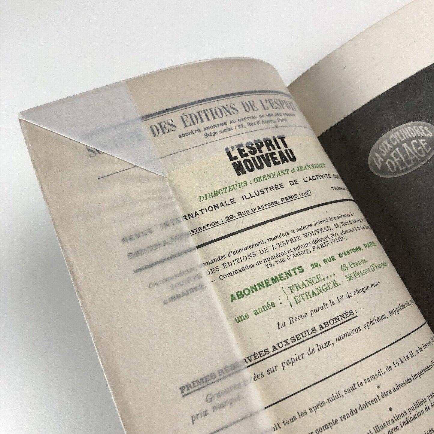 L'Esprit Nouveau journal | Issue No. 17 1922 | Amédée Ozenfant and Le Corbusier