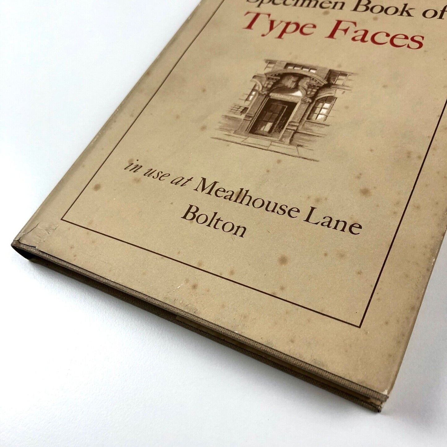 Tillotsons Specimen Book of Type Faces 1949 | Bookplate Peter C.G. Isaac