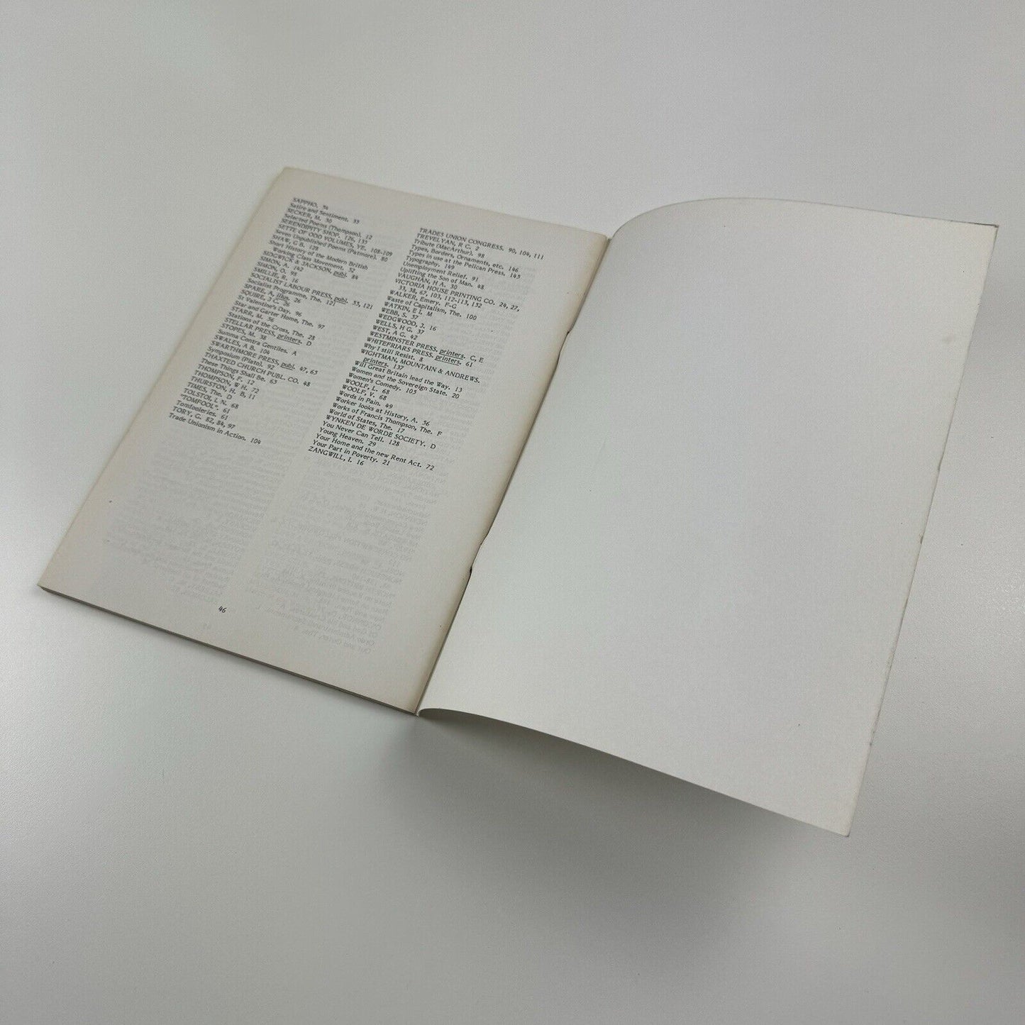The Pelican Press Francis Meynell and Stanley Morison | Exhibition catalogue booklet, Ian Rogerson 1989
