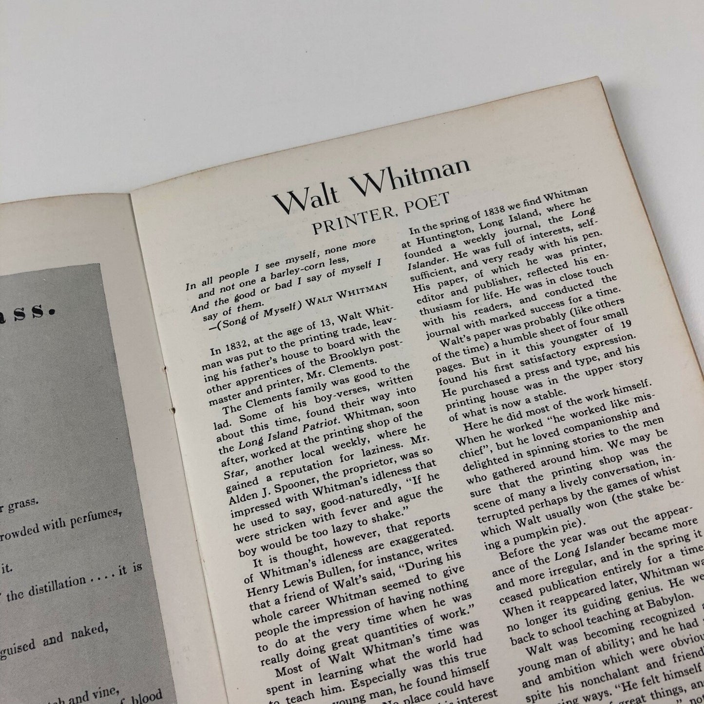 PM - An Intimate Journal for Art Directors, July 1935, Vol I, No. 11 | Walt Whitman