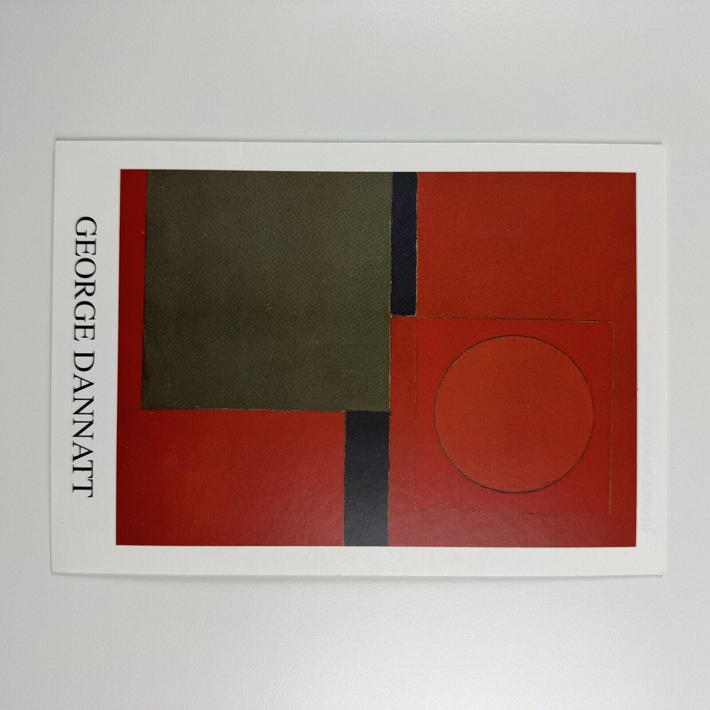 George Dannatt Structural Harmonies – private view invitation | The Book Gallery St Ives, 1999