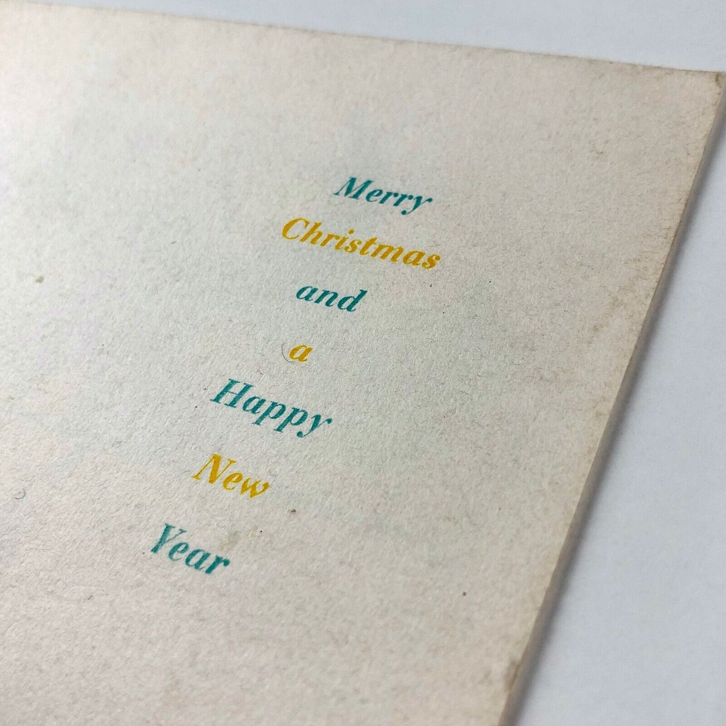 Christmas card / leaflet – Bauer Type Foundry Frankfurt-Main | Dorit Winzens, 1959