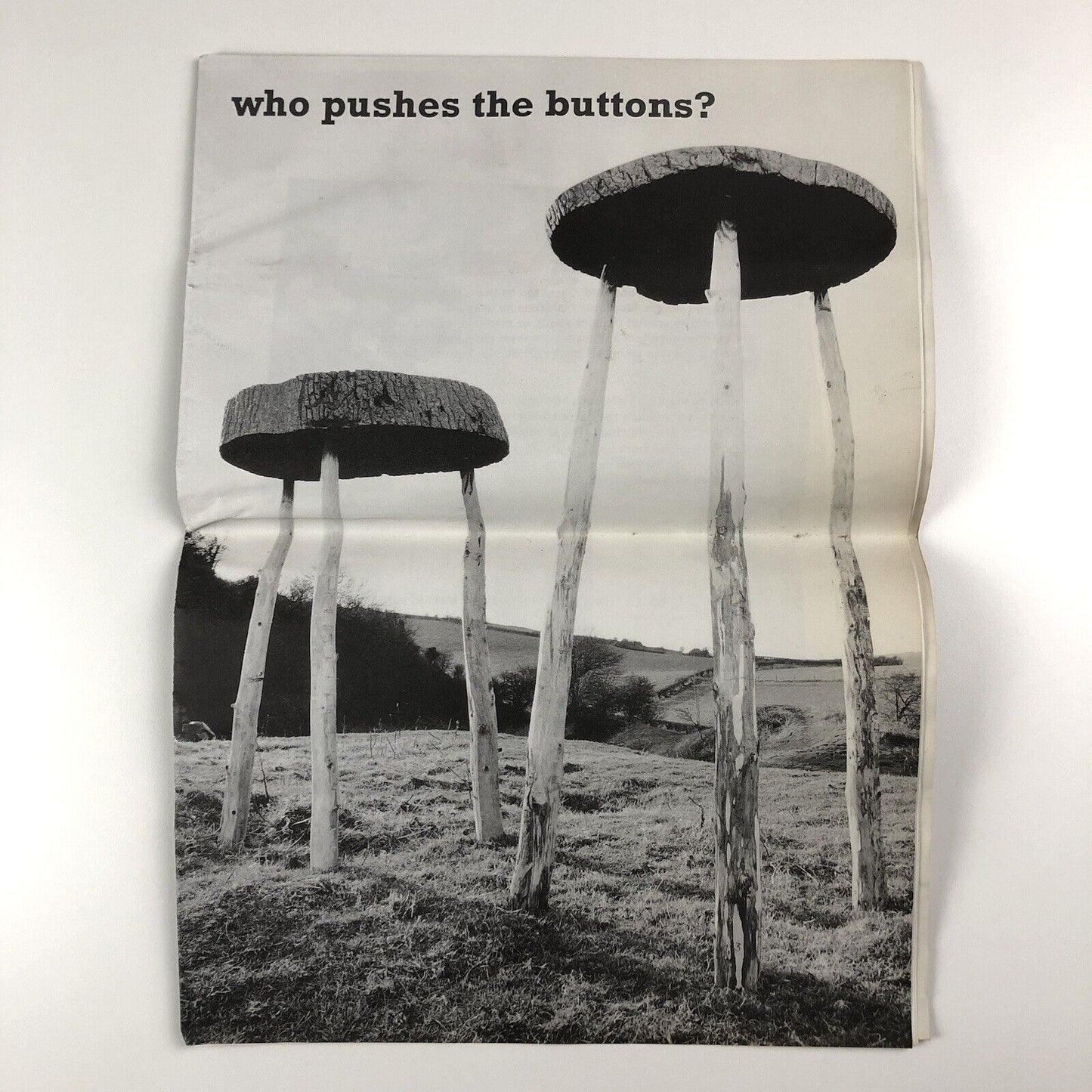 Who Pushes the Buttons? Sculptures by Roger Butler | essay by John Crossley | Michael West Gallery, 2000