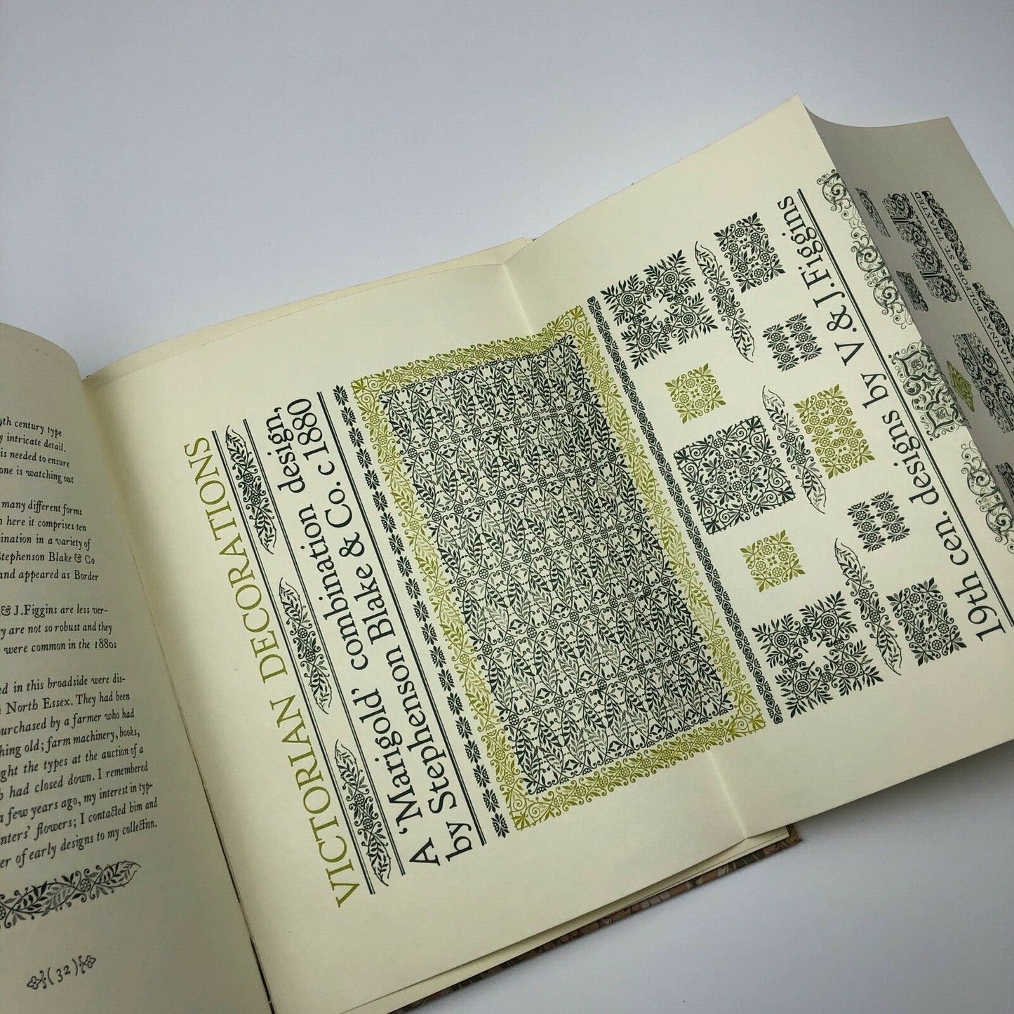 Fleurons. Their place in history and in print by Mark Arman, The Workshop Press, Thaxted, hand printed, 1988
