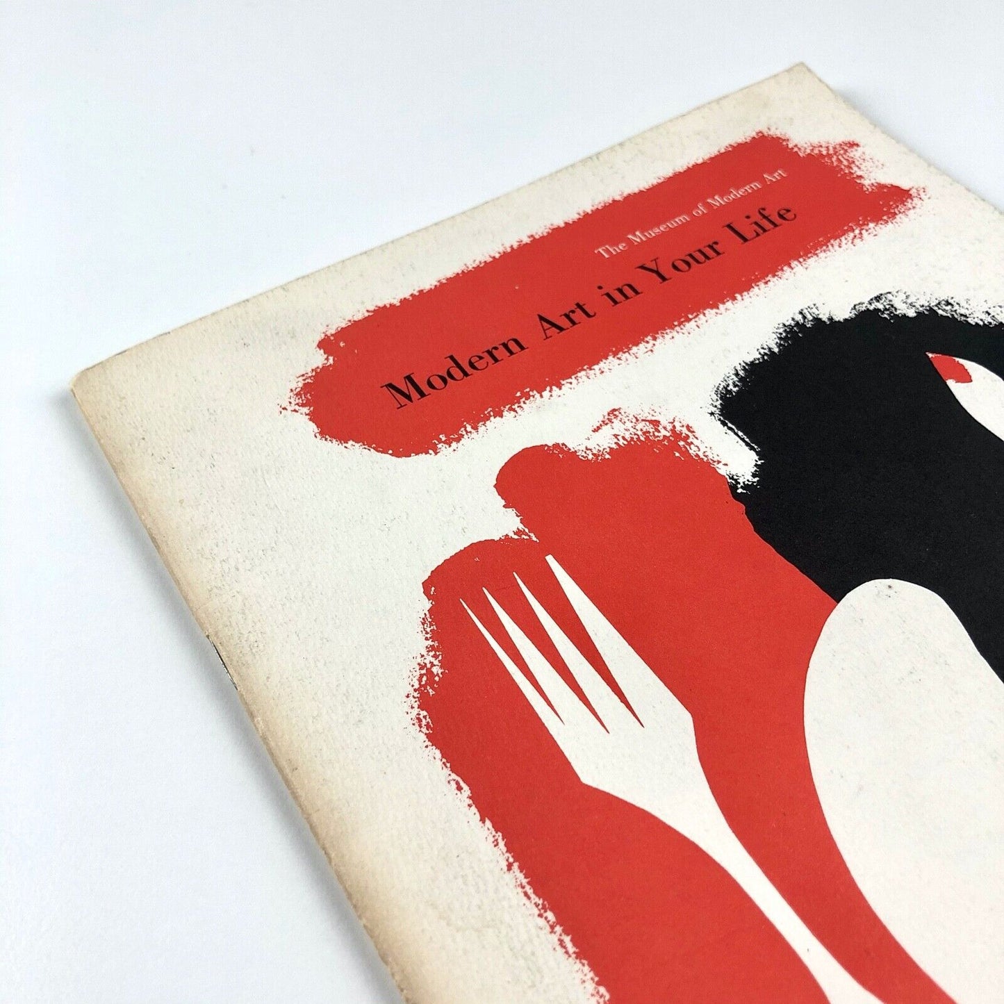 Modern Art in Your Life exhibition catalogue | Paul Rand cover | MOMA 1953