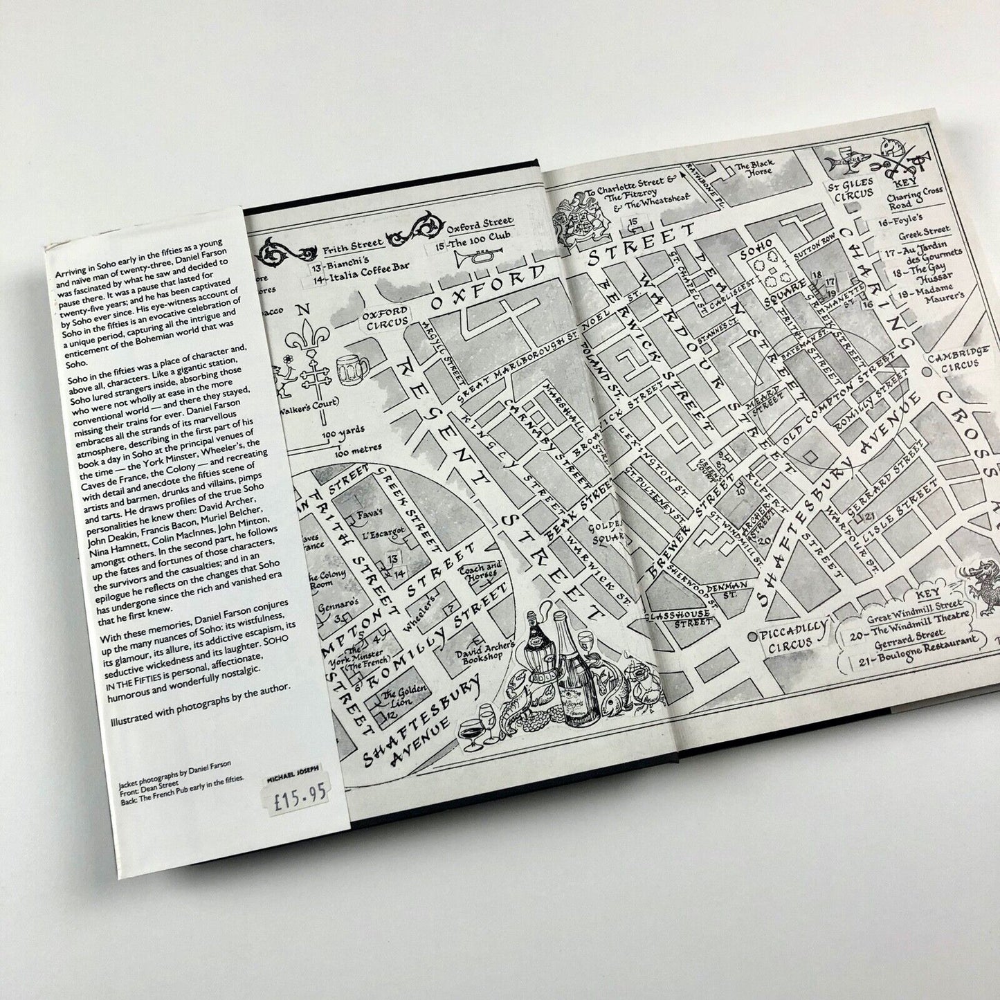 Soho in the Fifties by Daniel Farson | Michael Joseph, 1987 | Introduction by George Melly