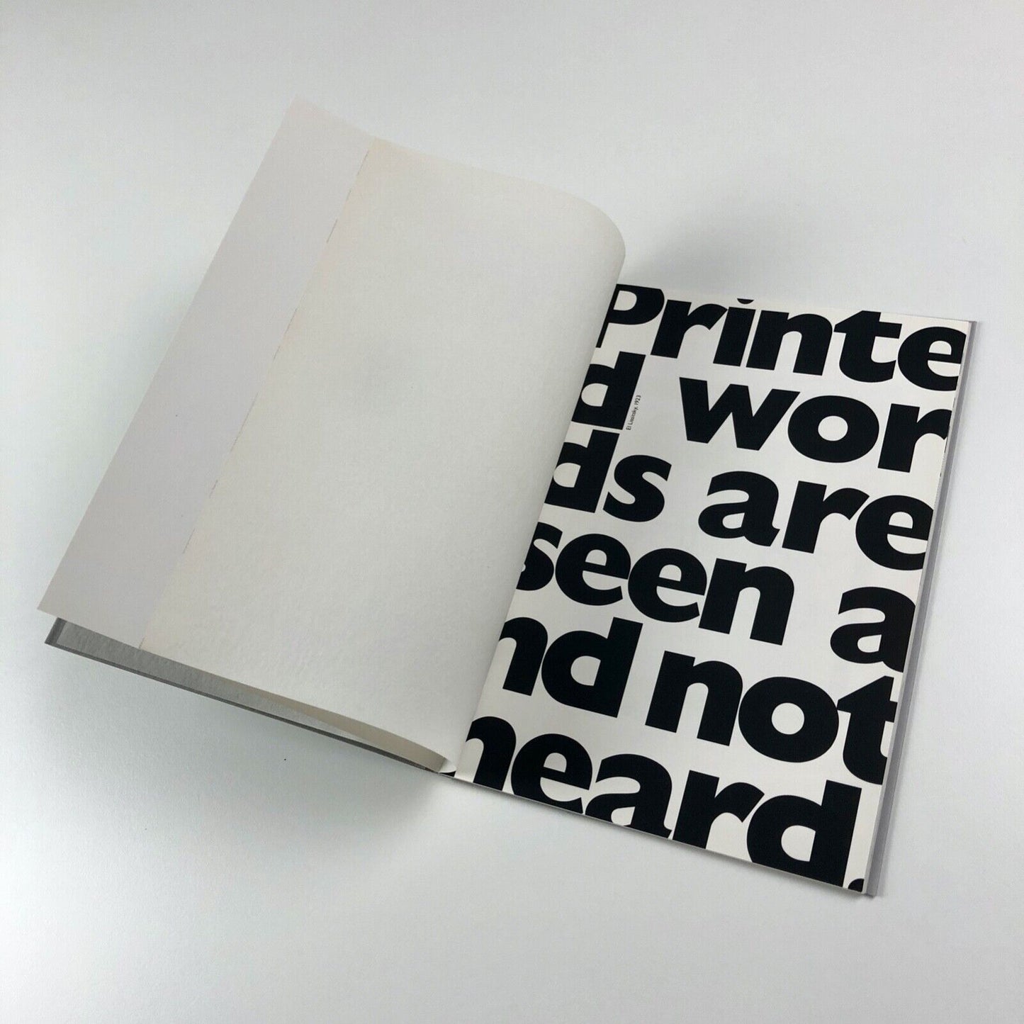 I Can’t Read This and I Designed This by M. Skjei 1994 - chapbook and envelope