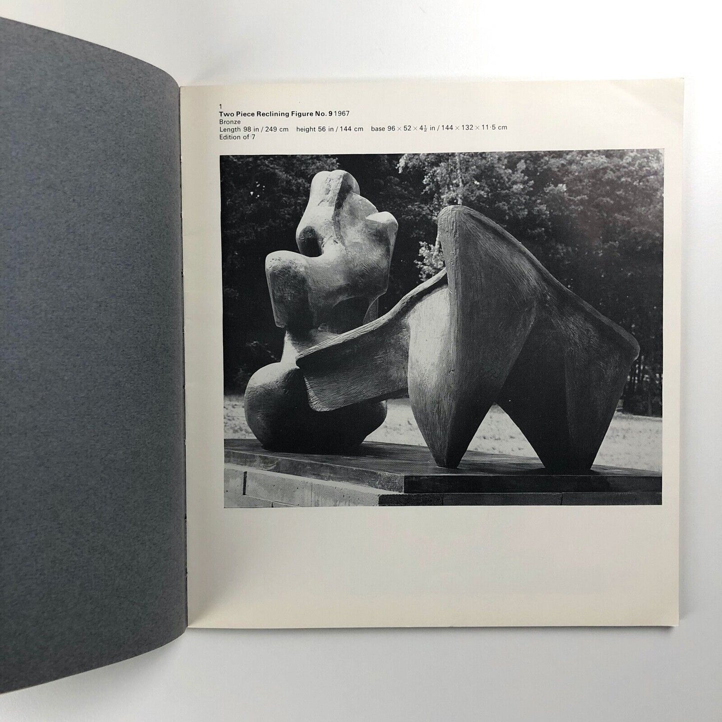 Henry Moore | Marlborough Fine Art exhibition catalogue, 1968